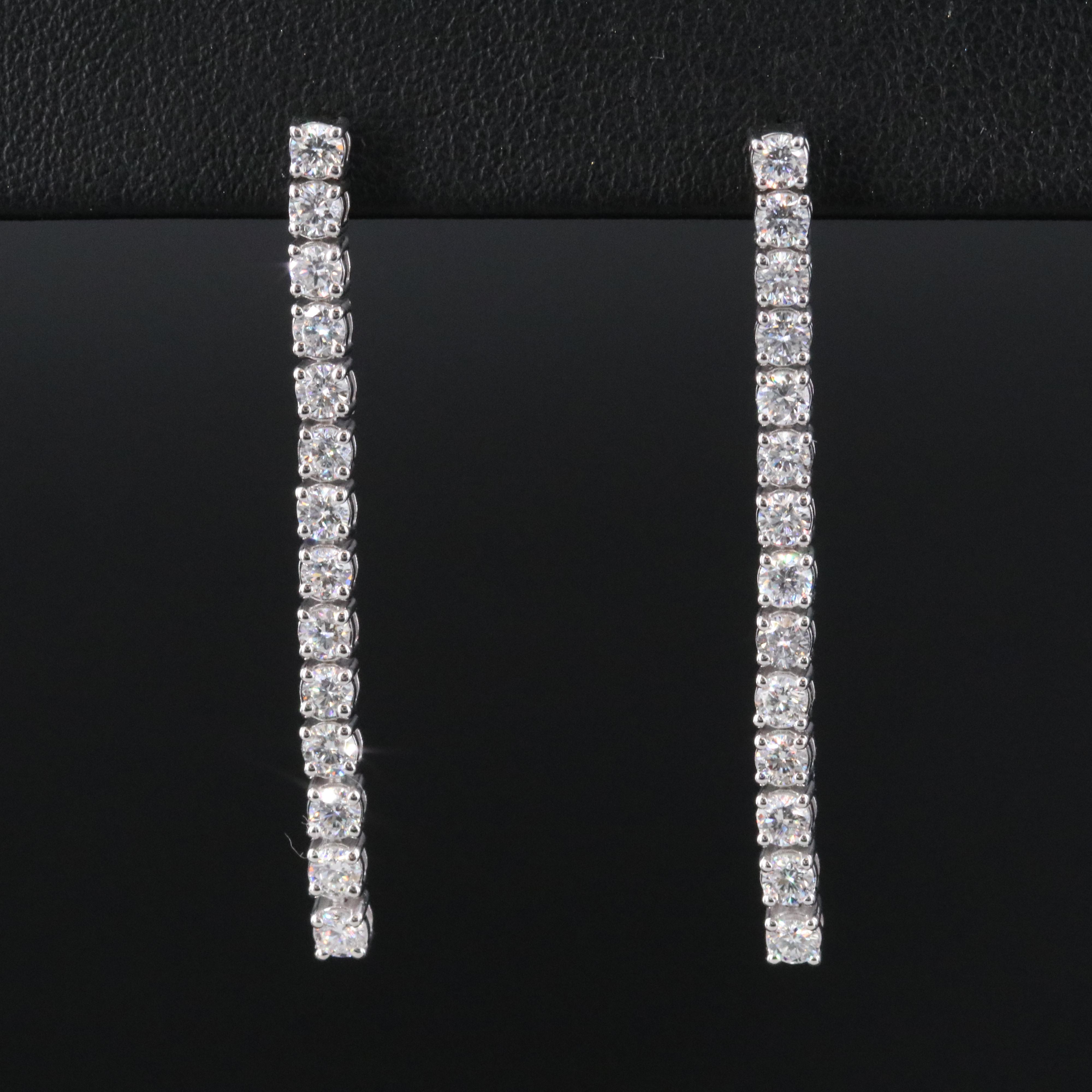 14K 2.00 CTW Lab Grown Diamond Earrings