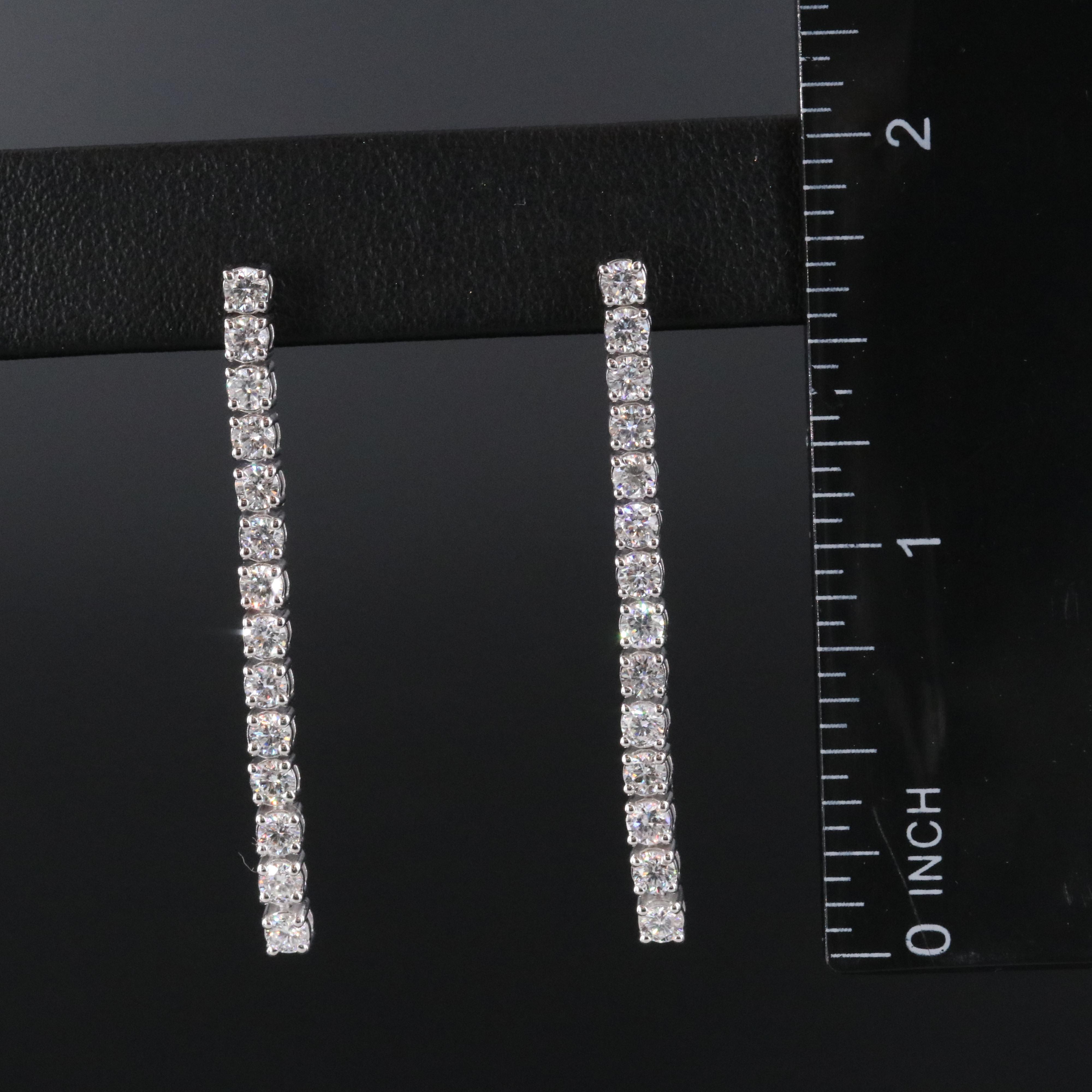 14K 2.00 CTW Lab Grown Diamond Earrings