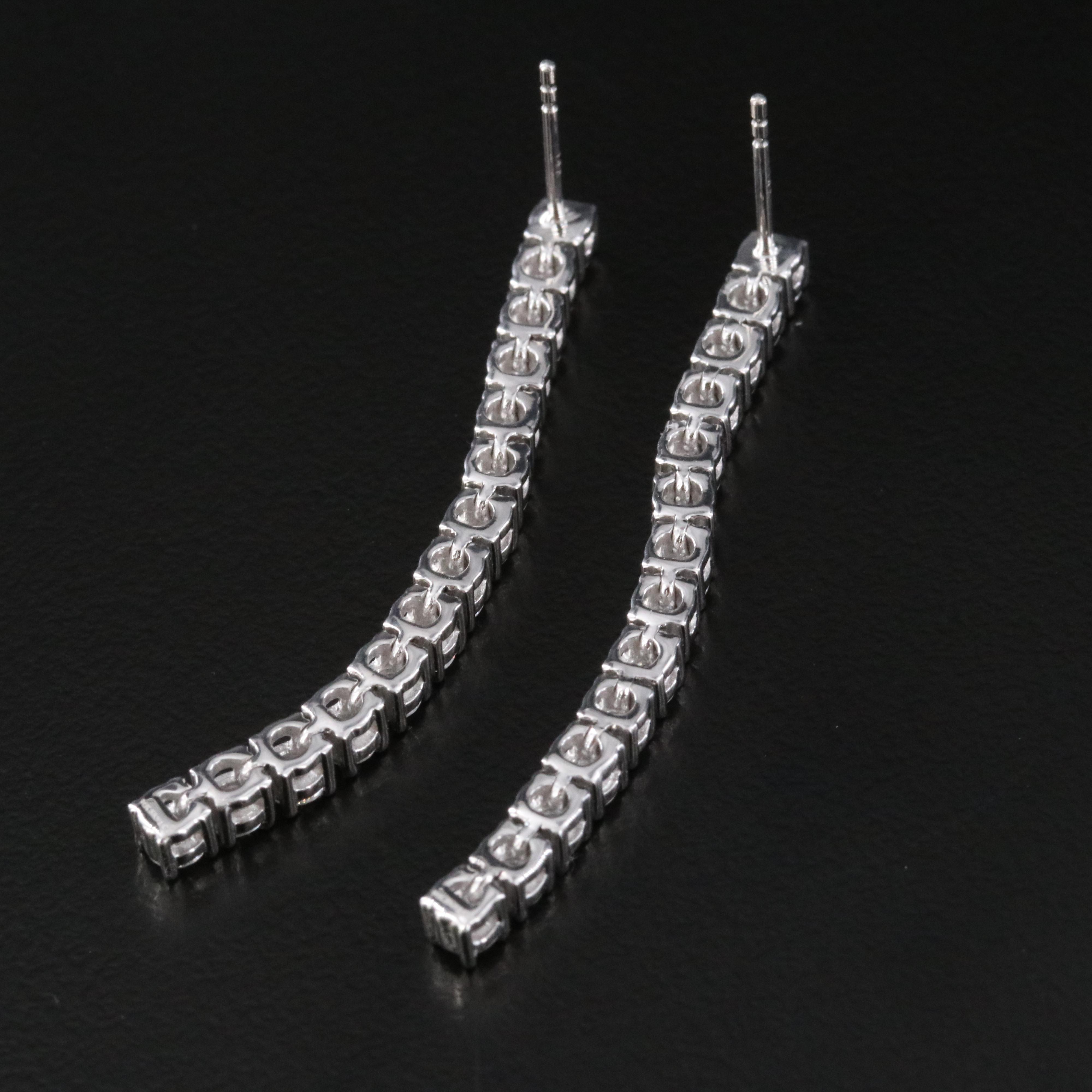 14K 2.00 CTW Lab Grown Diamond Earrings