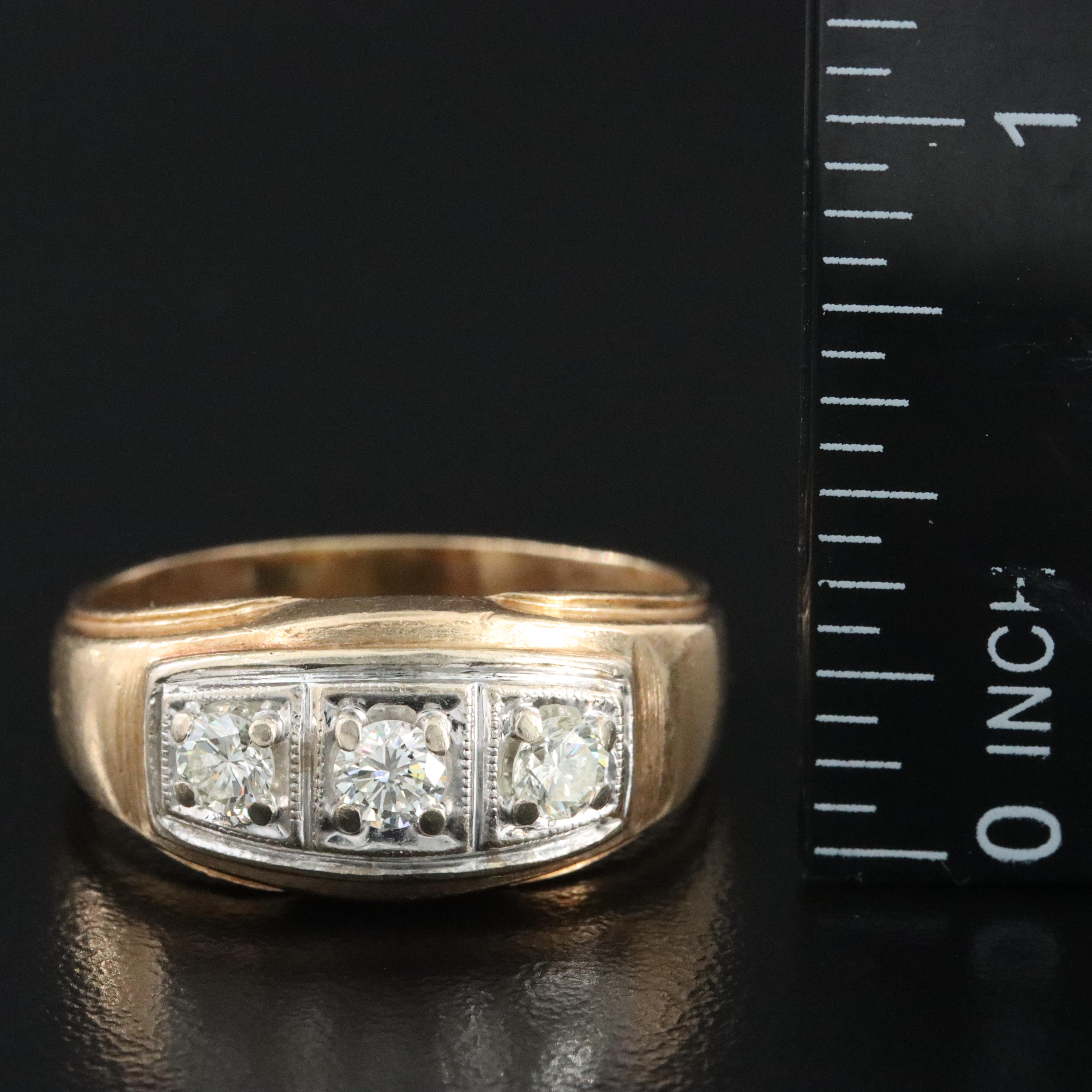 14K 0.50 CTW Diamond Ring