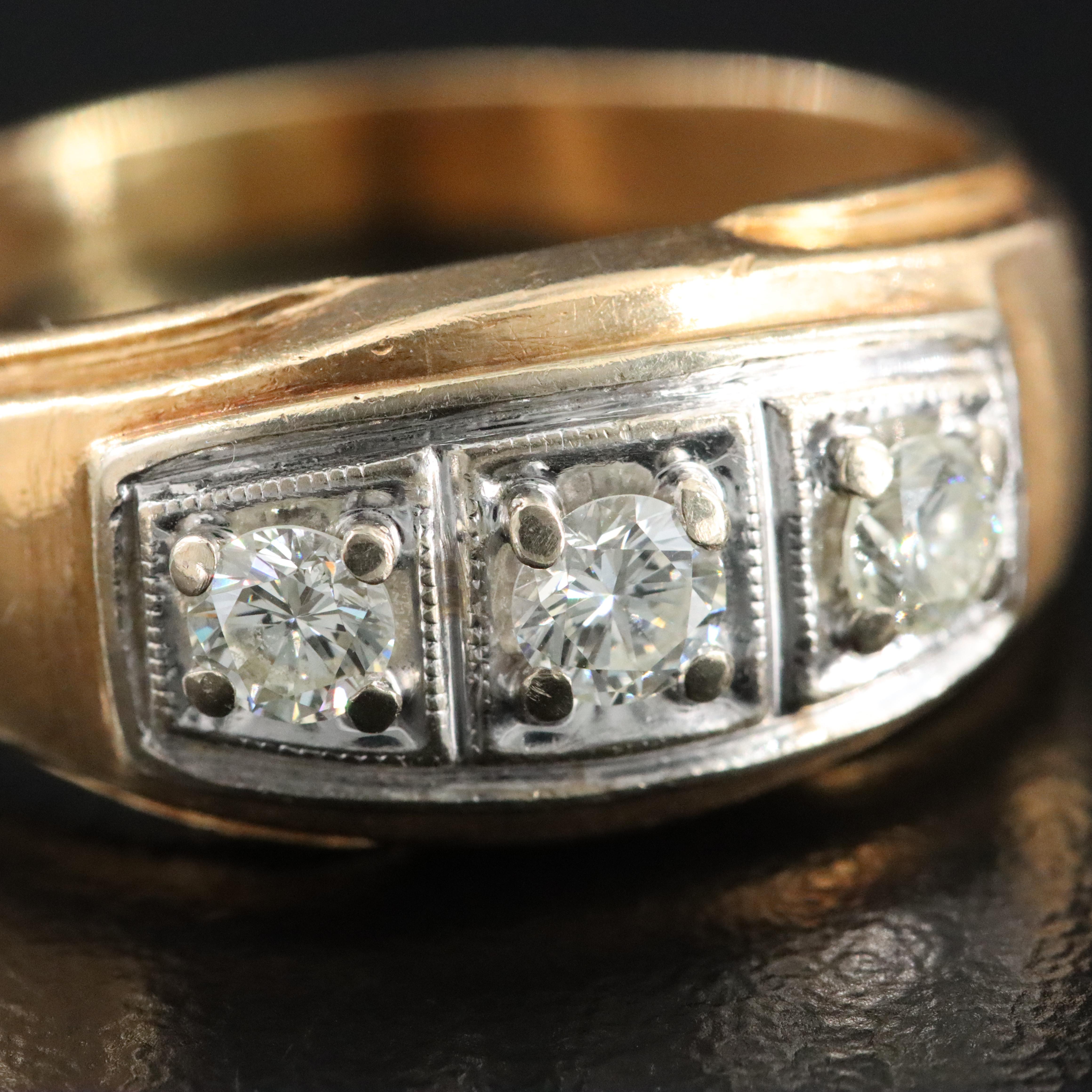 14K 0.50 CTW Diamond Ring