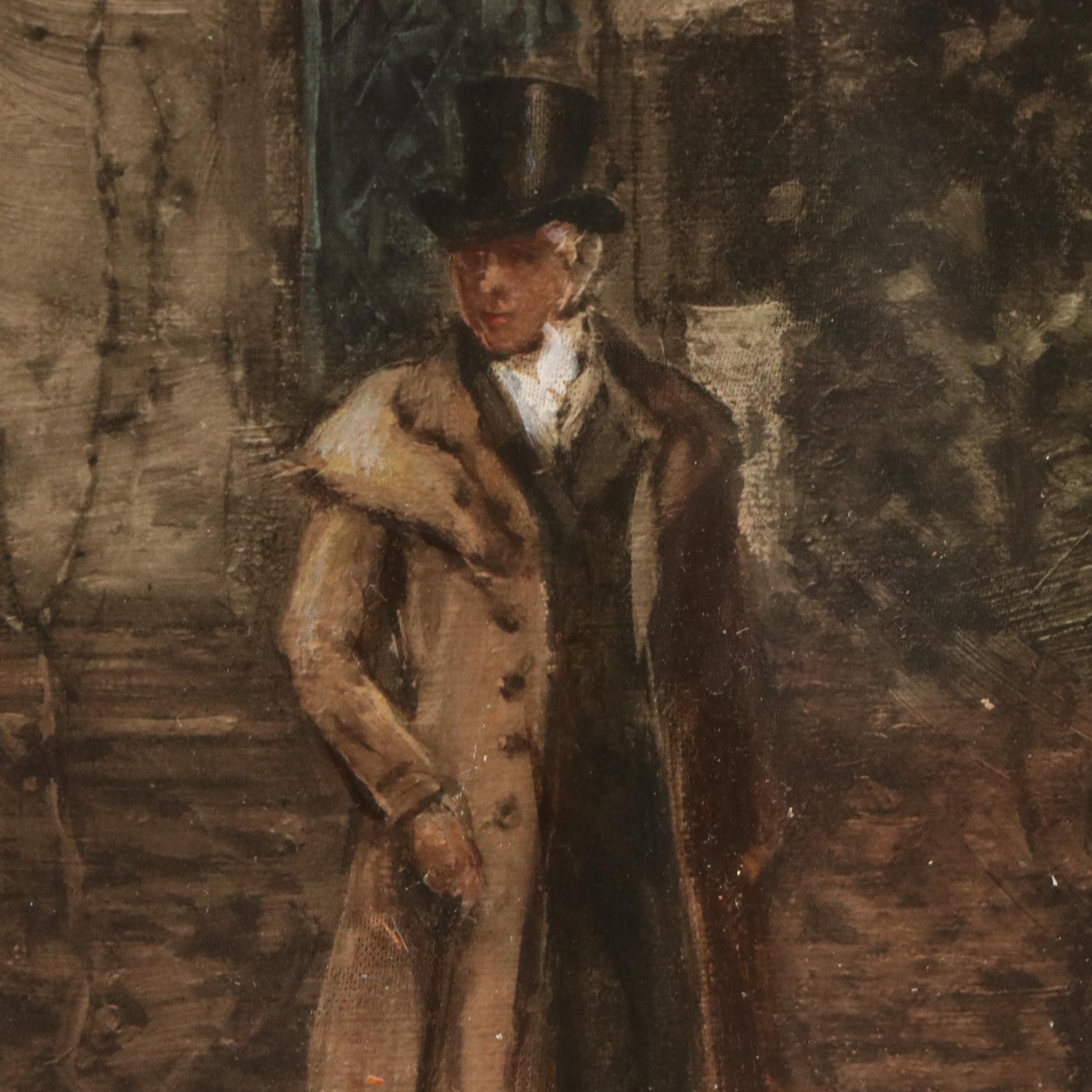 Hand-Colored Lithograph After Heywood Hardy "The Last Chance," 1902