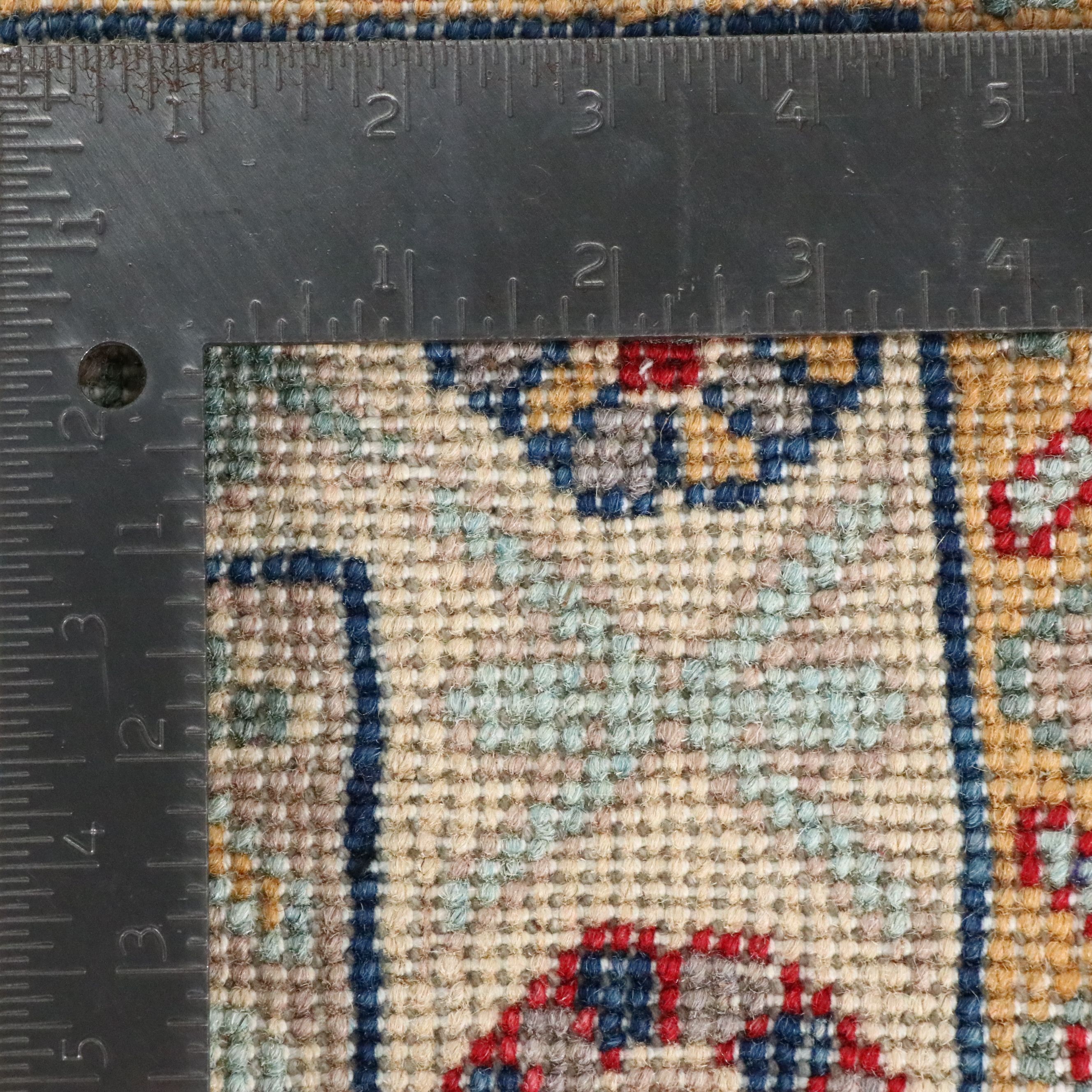 2' x 5'10 Hand-Knotted Pakistani Kazak Carpet Runner