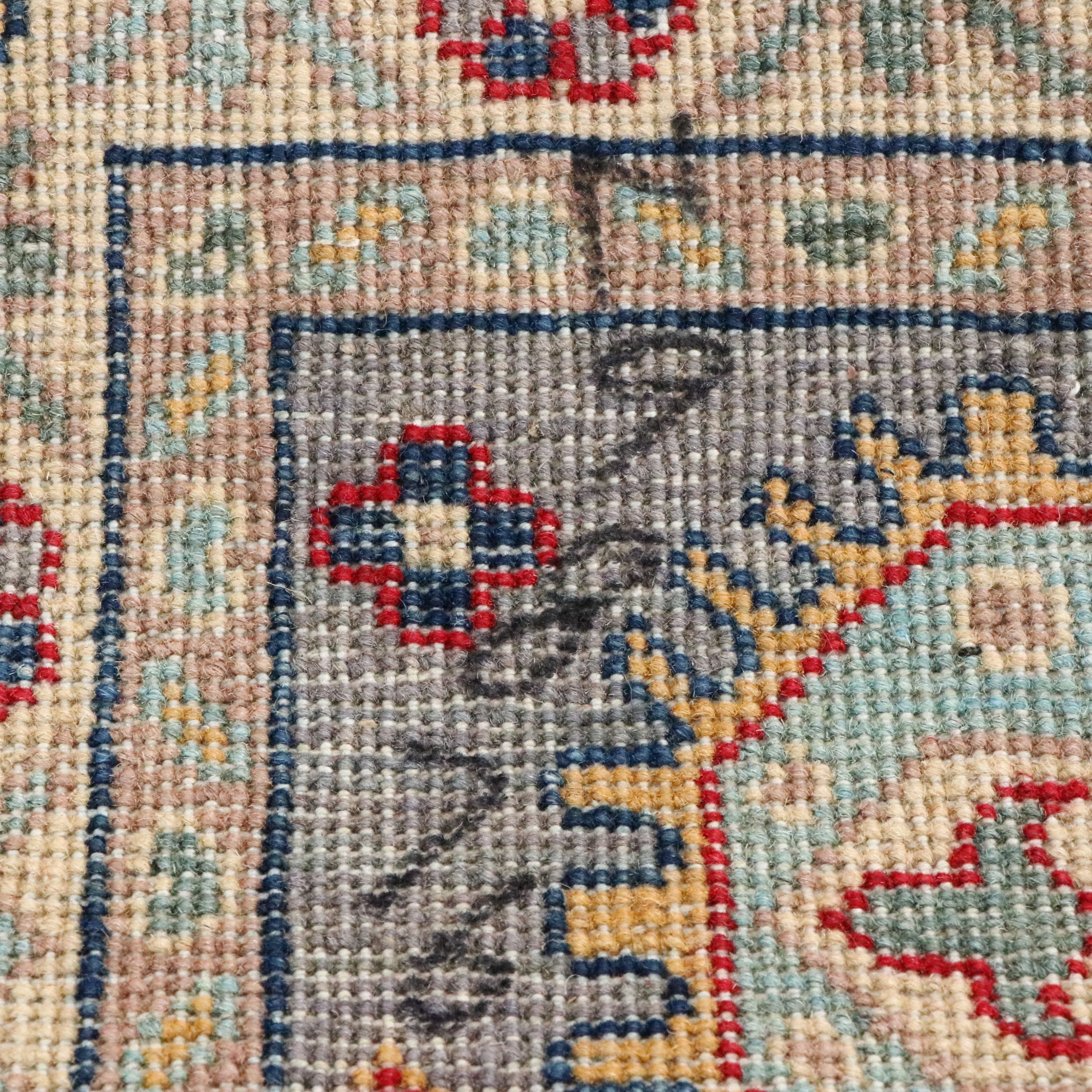 2' x 5'10 Hand-Knotted Pakistani Kazak Carpet Runner
