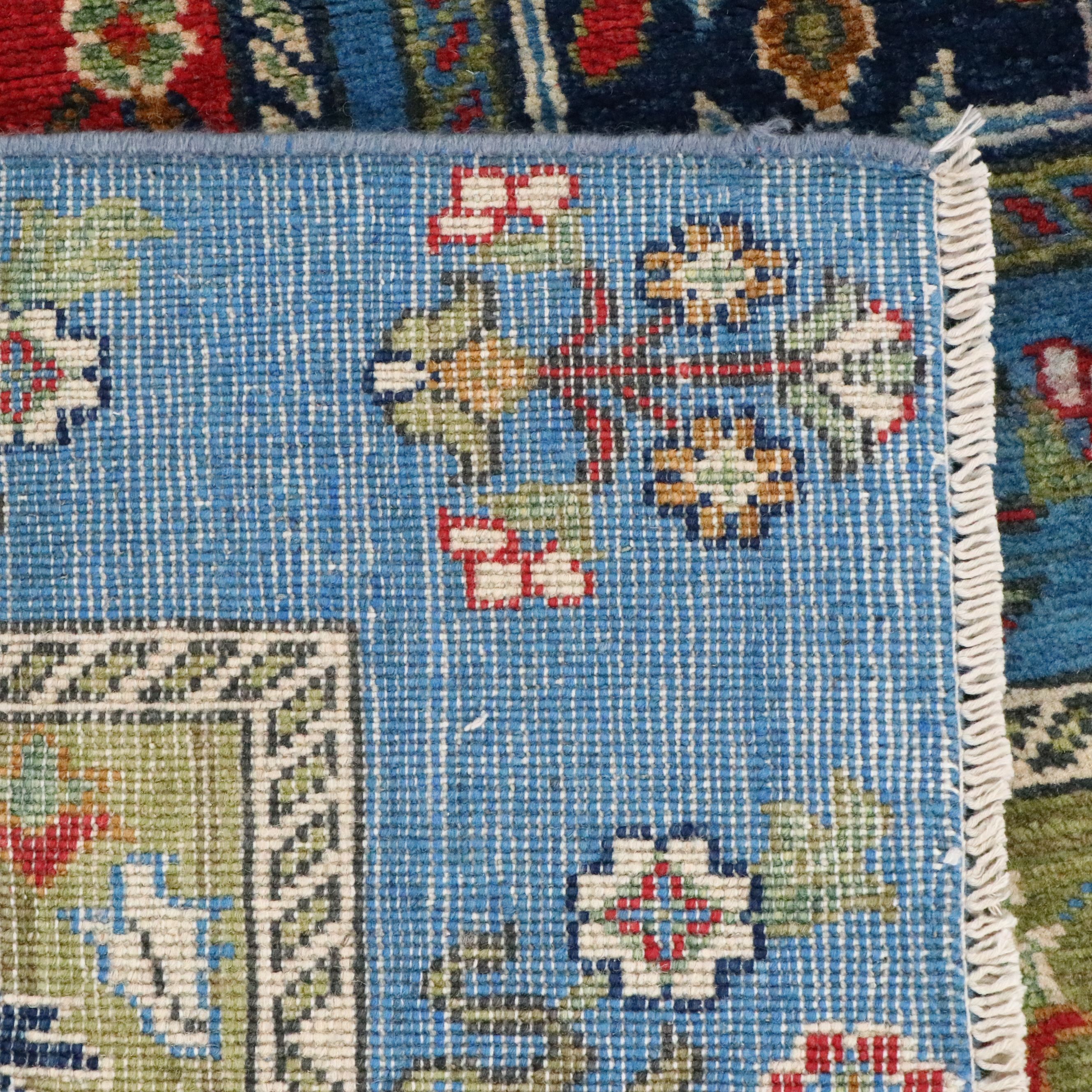 3'3 x 5'2 Hand-Knotted Pakistani Kazak Accent Rug