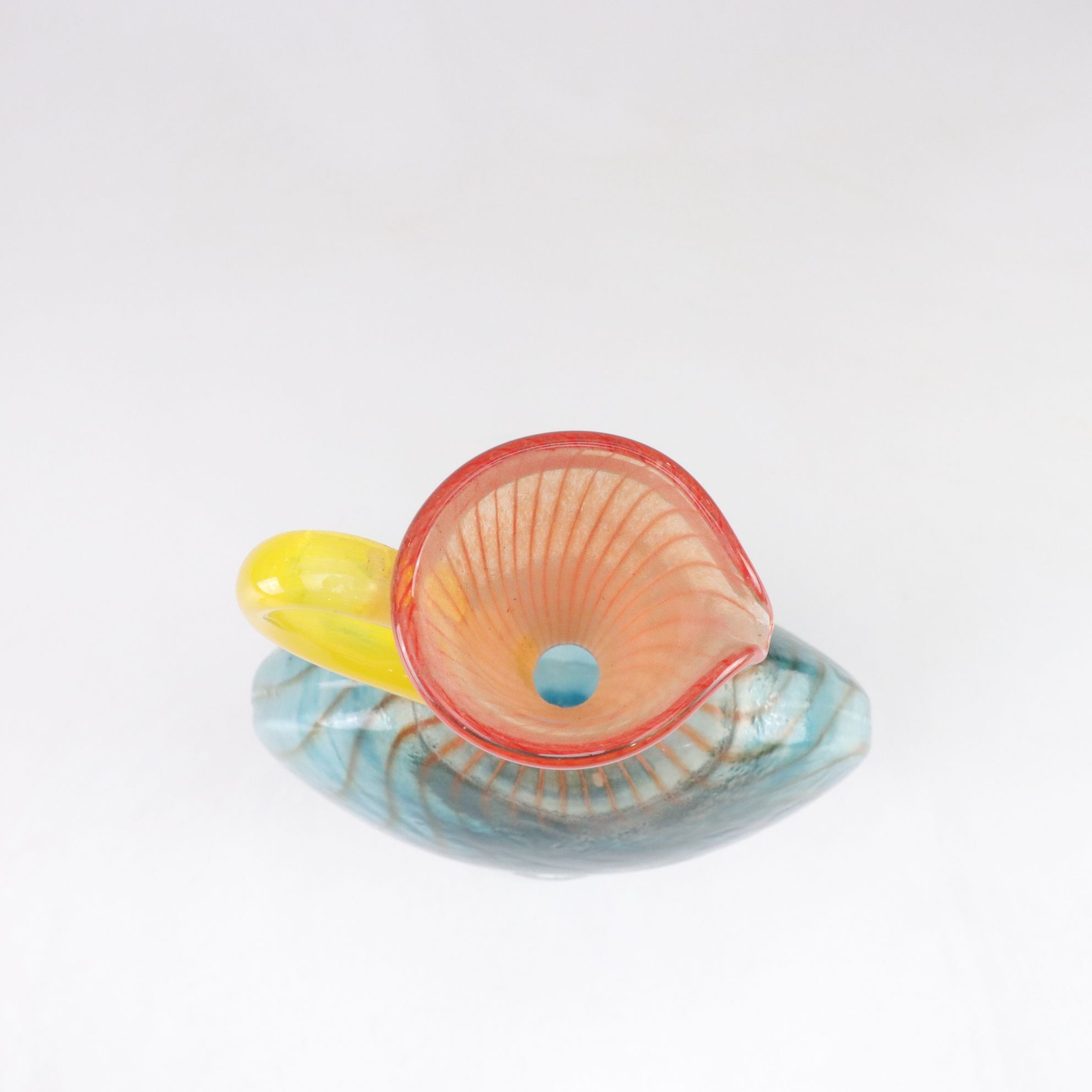 Kjell Engman for Kosta Boda "Bon Bon" Art Glass Pitchers, 1989