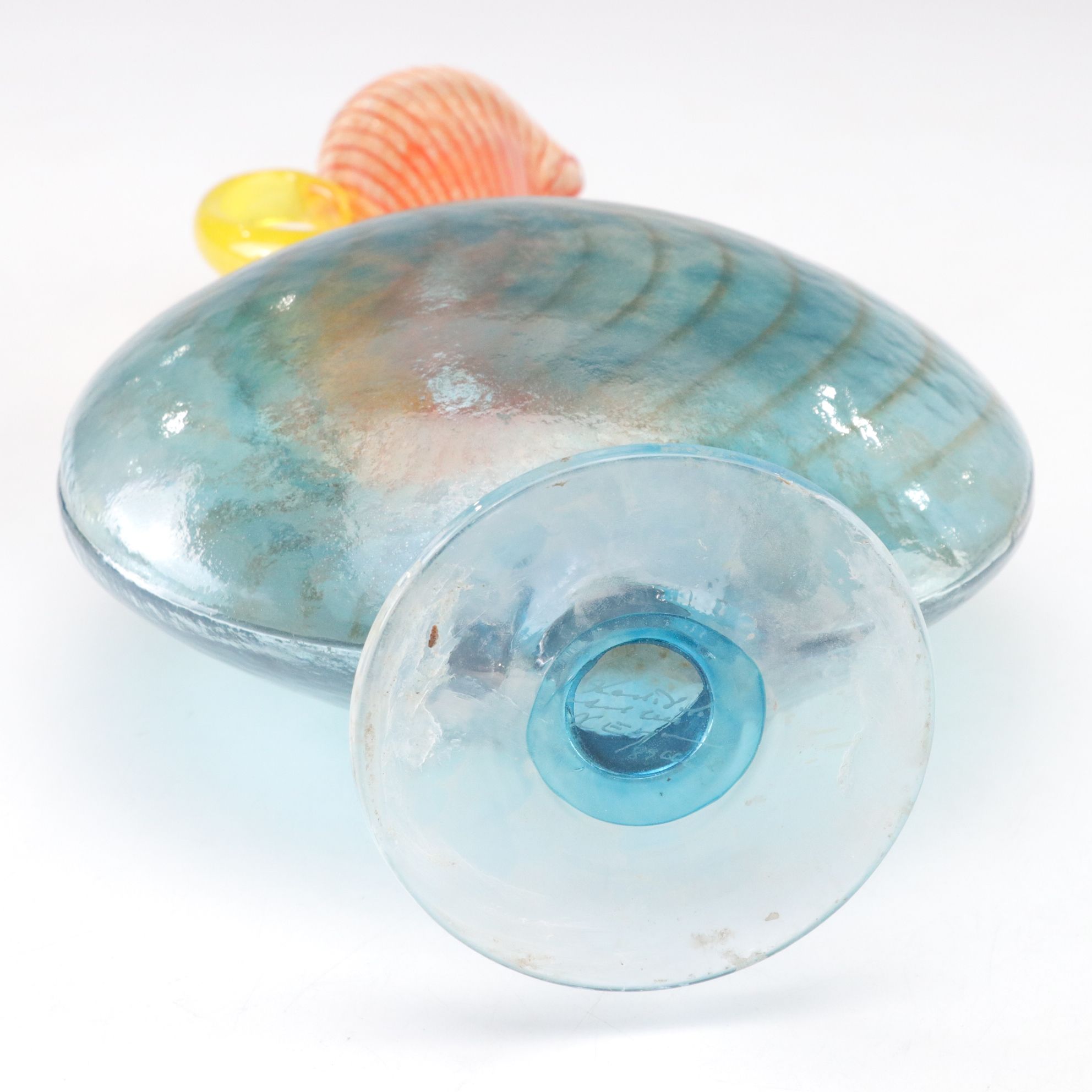 Kjell Engman for Kosta Boda "Bon Bon" Art Glass Pitchers, 1989