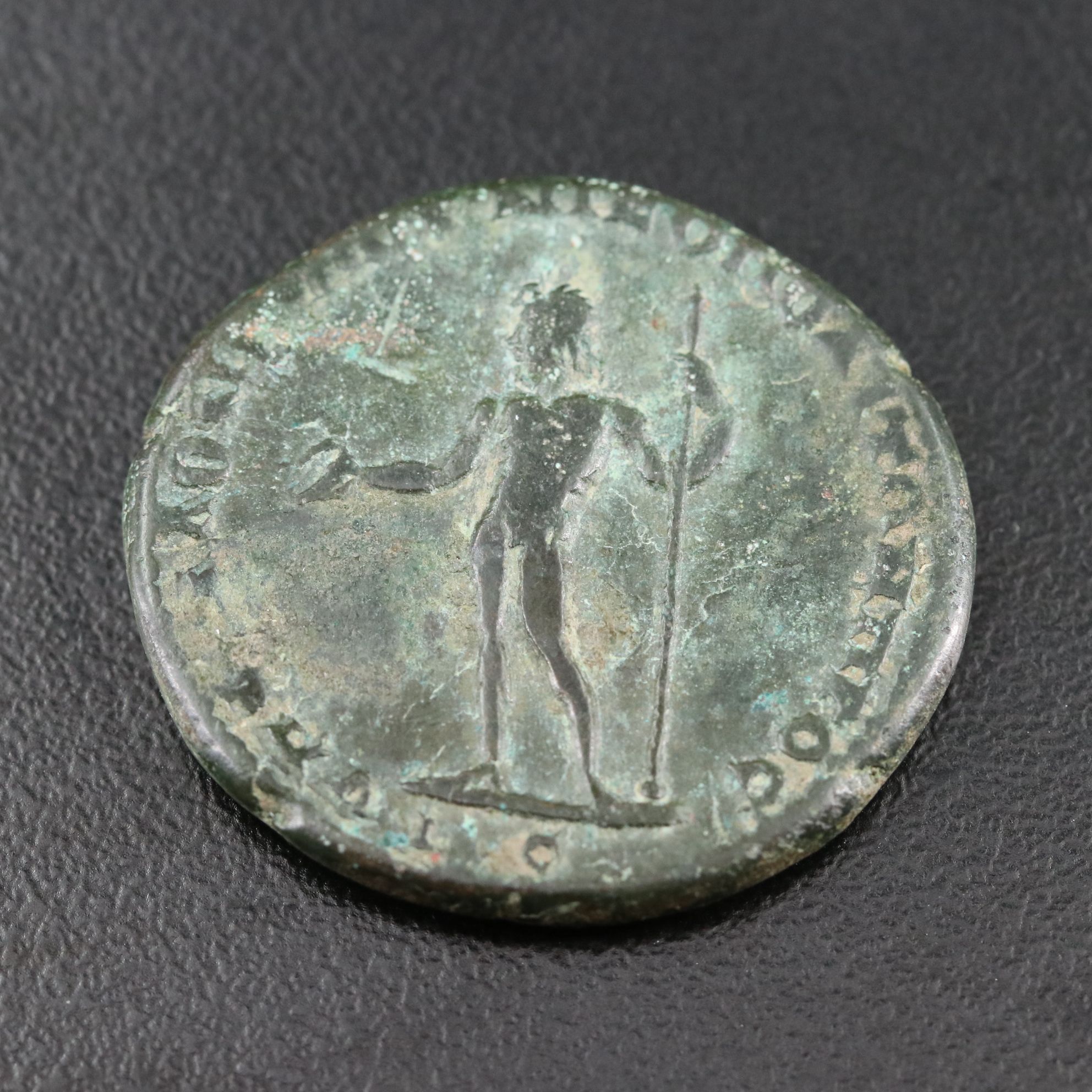 Ancient Roman Provincial Æ27 Coin of Macrinus, ca. 218 A.D.