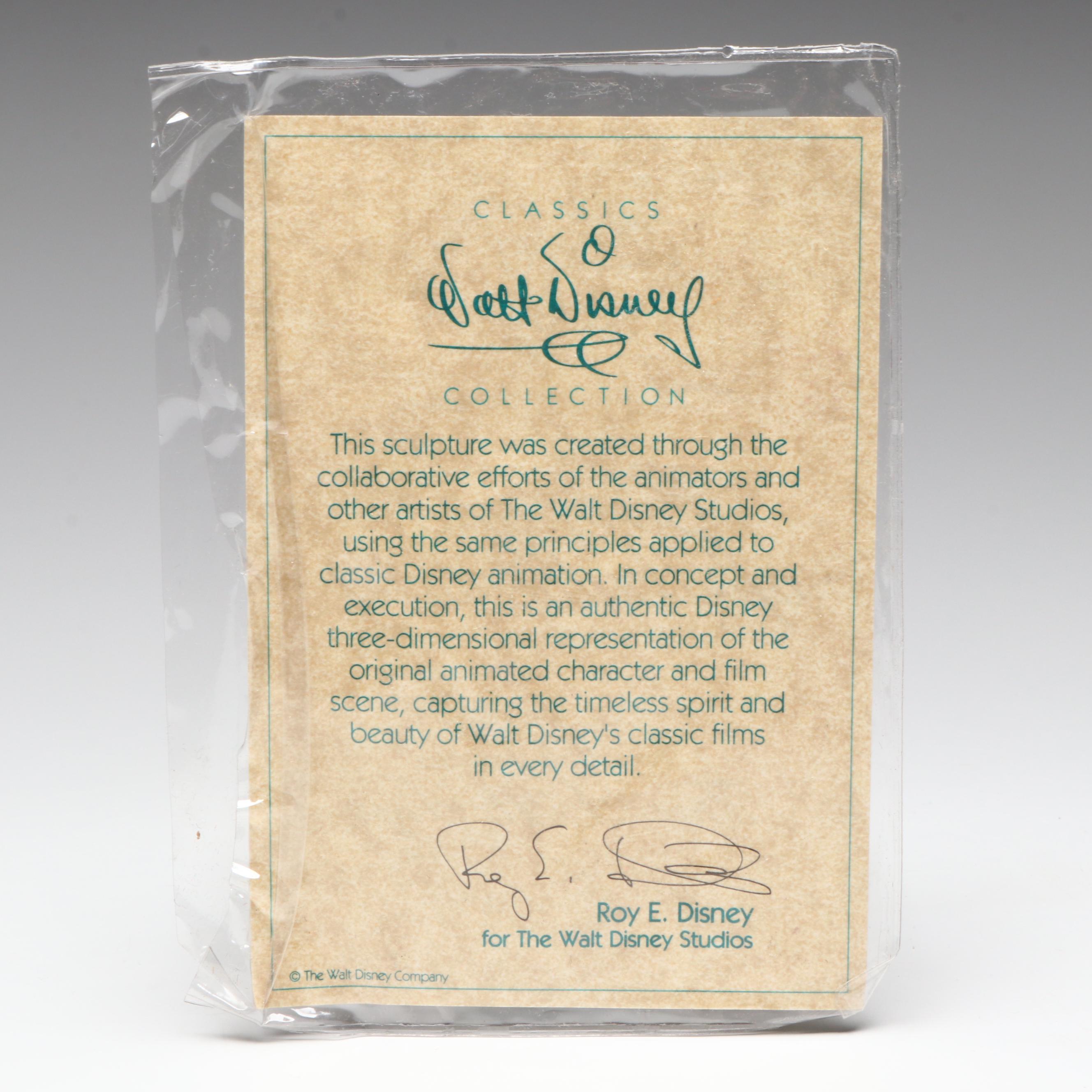 Disney "I'm a Poor Little Sheep..." and More Three Little Pigs Porcelain Figures