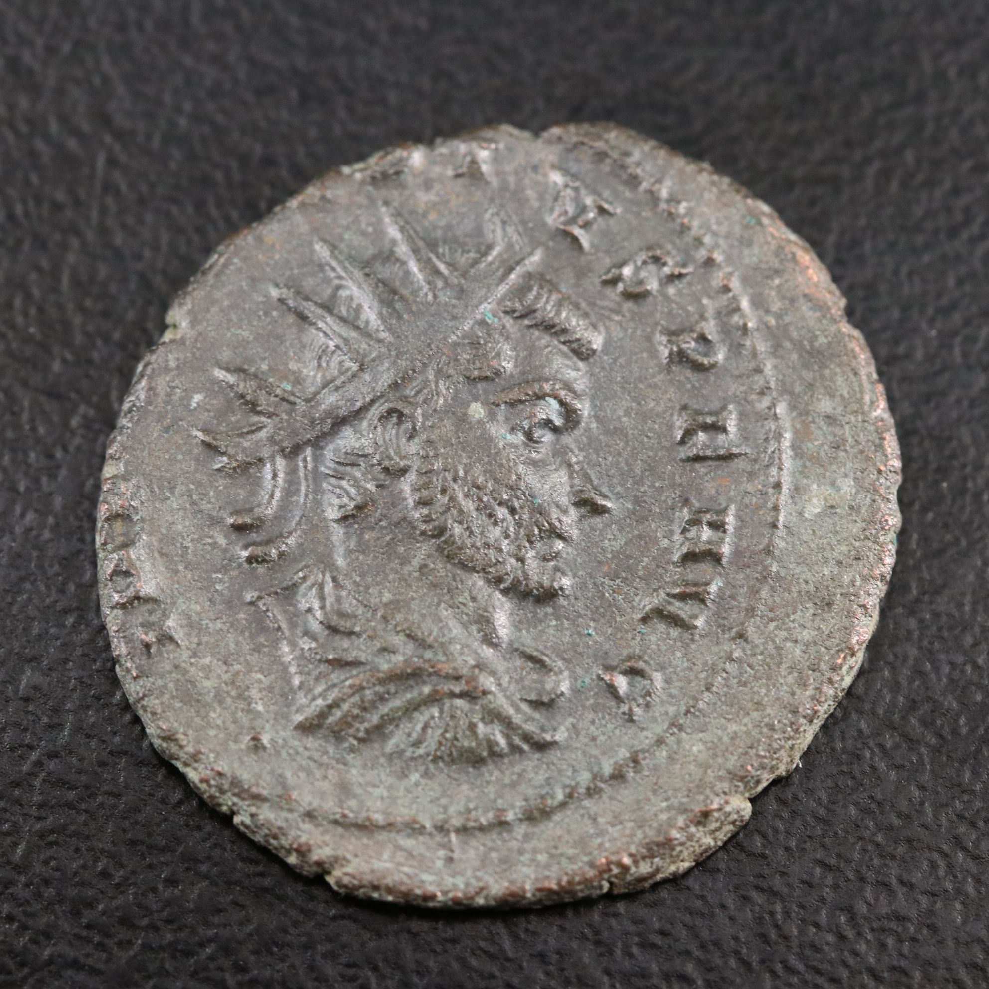 Ancient Roman Imperial Æ Antoninianus Coin of Claudius II, ca. 268 A.D.