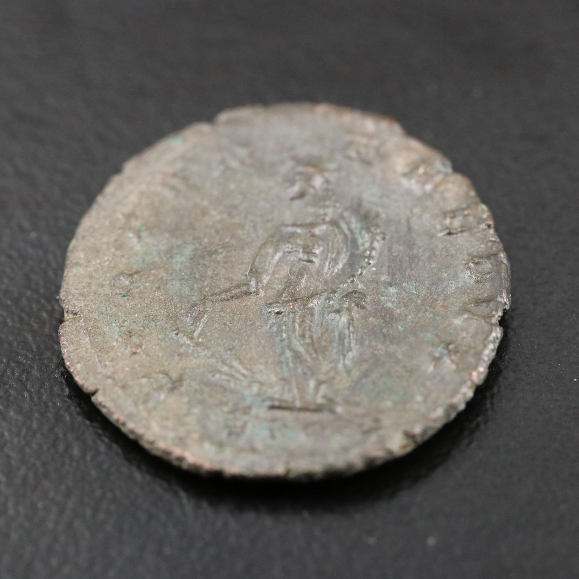 Ancient Roman Imperial Æ Antoninianus Coin of Claudius II, ca. 268 A.D.