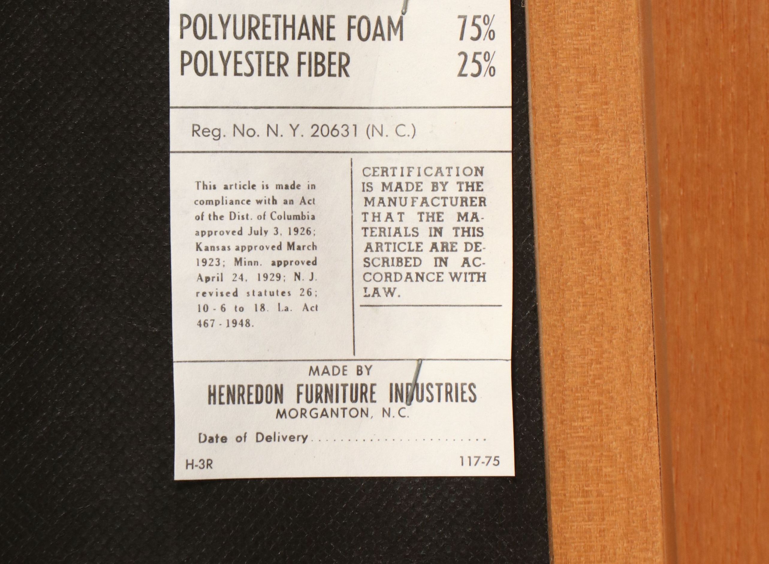 Set of Six Henredon Biedermeier Style Upholstered Oak Dining Chairs, Late 20th C