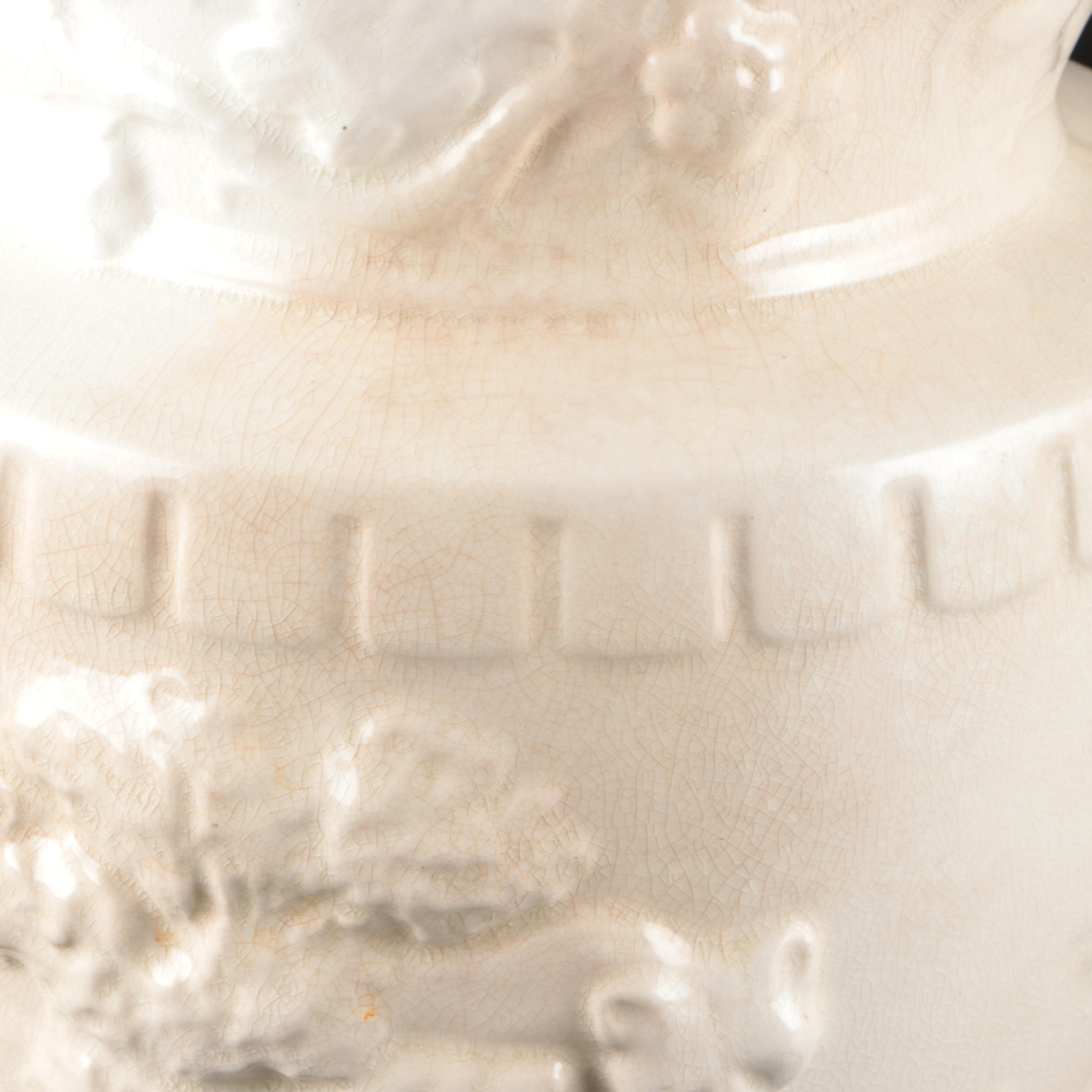 Arthur Wood Pitcher, Italian Relief Serving Dishes and More Dinnerware