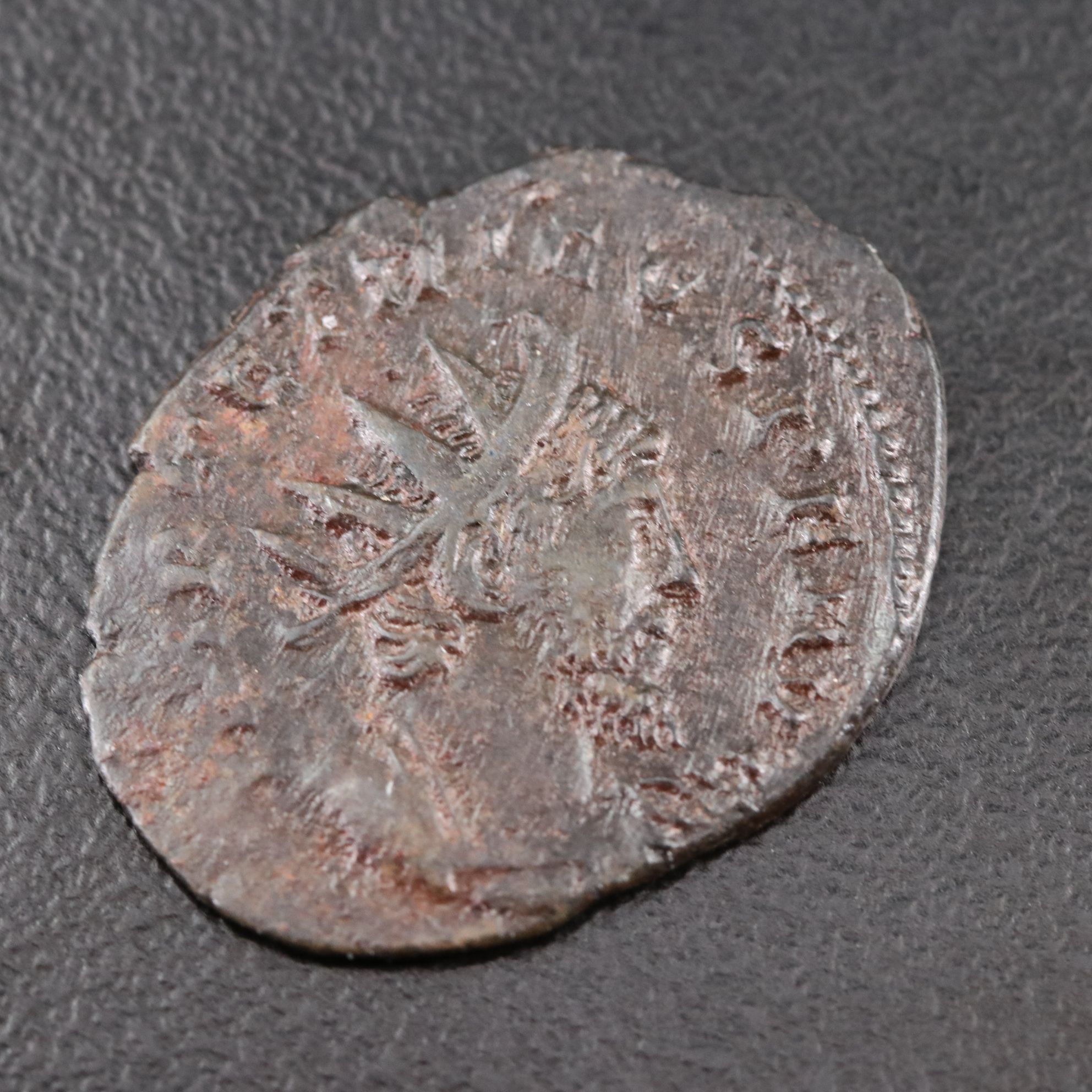 Ancient Roman Imperial Æ Antoninianus Coin of Tetricus, ca. 271 A.D.