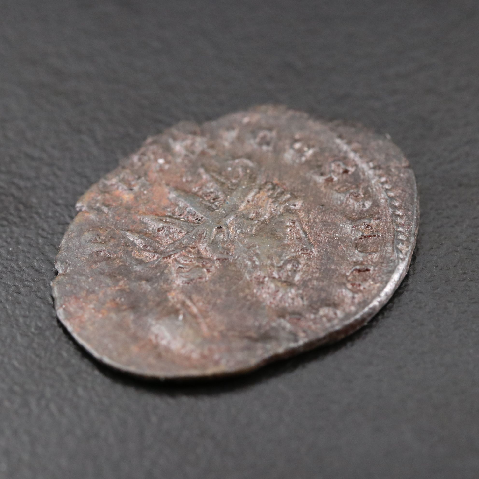 Ancient Roman Imperial Æ Antoninianus Coin of Tetricus, ca. 271 A.D.