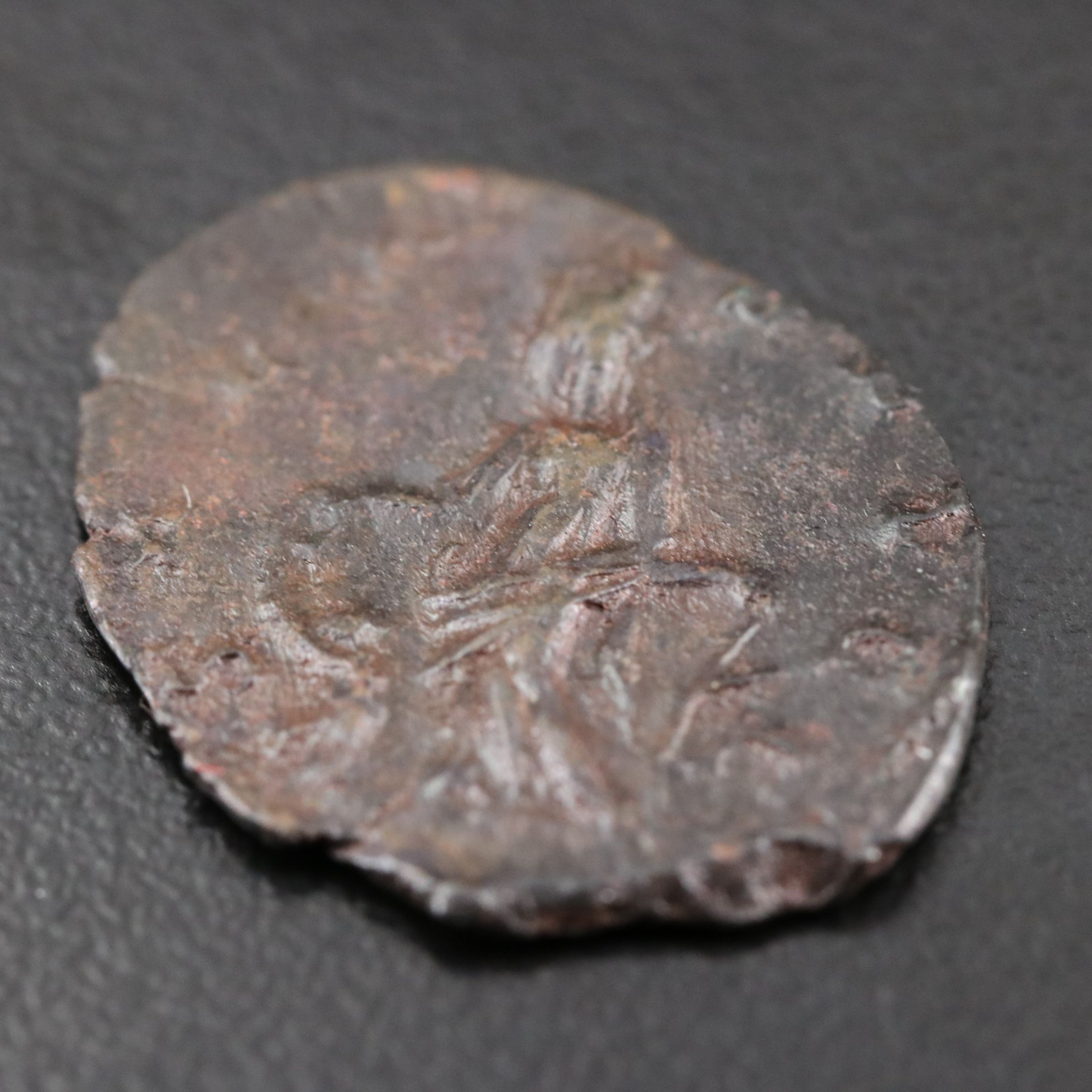 Ancient Roman Imperial Æ Antoninianus Coin of Tetricus, ca. 271 A.D.
