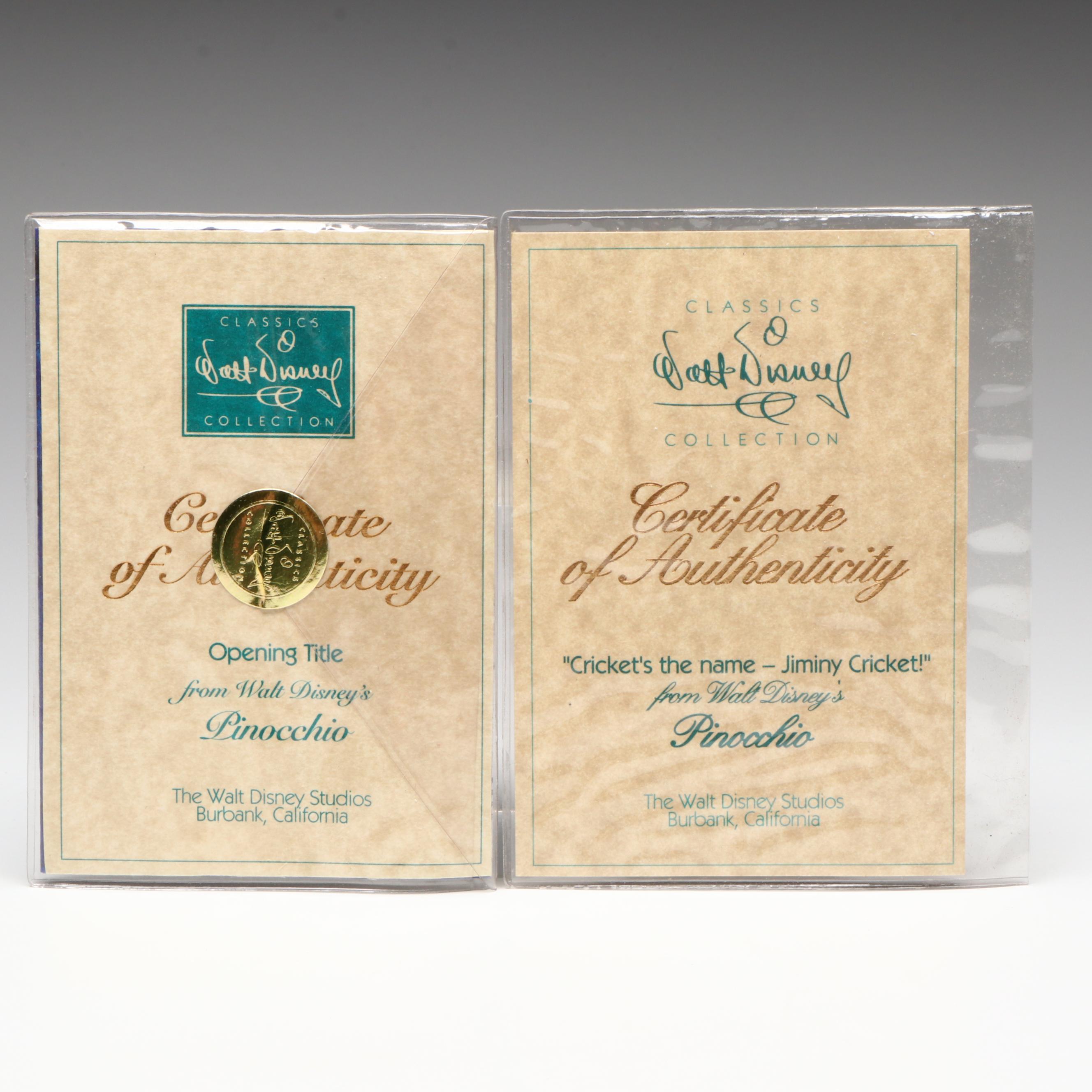 Disney "I'll Never Lie Again..." and Other Pinocchio Porcelain Figurine