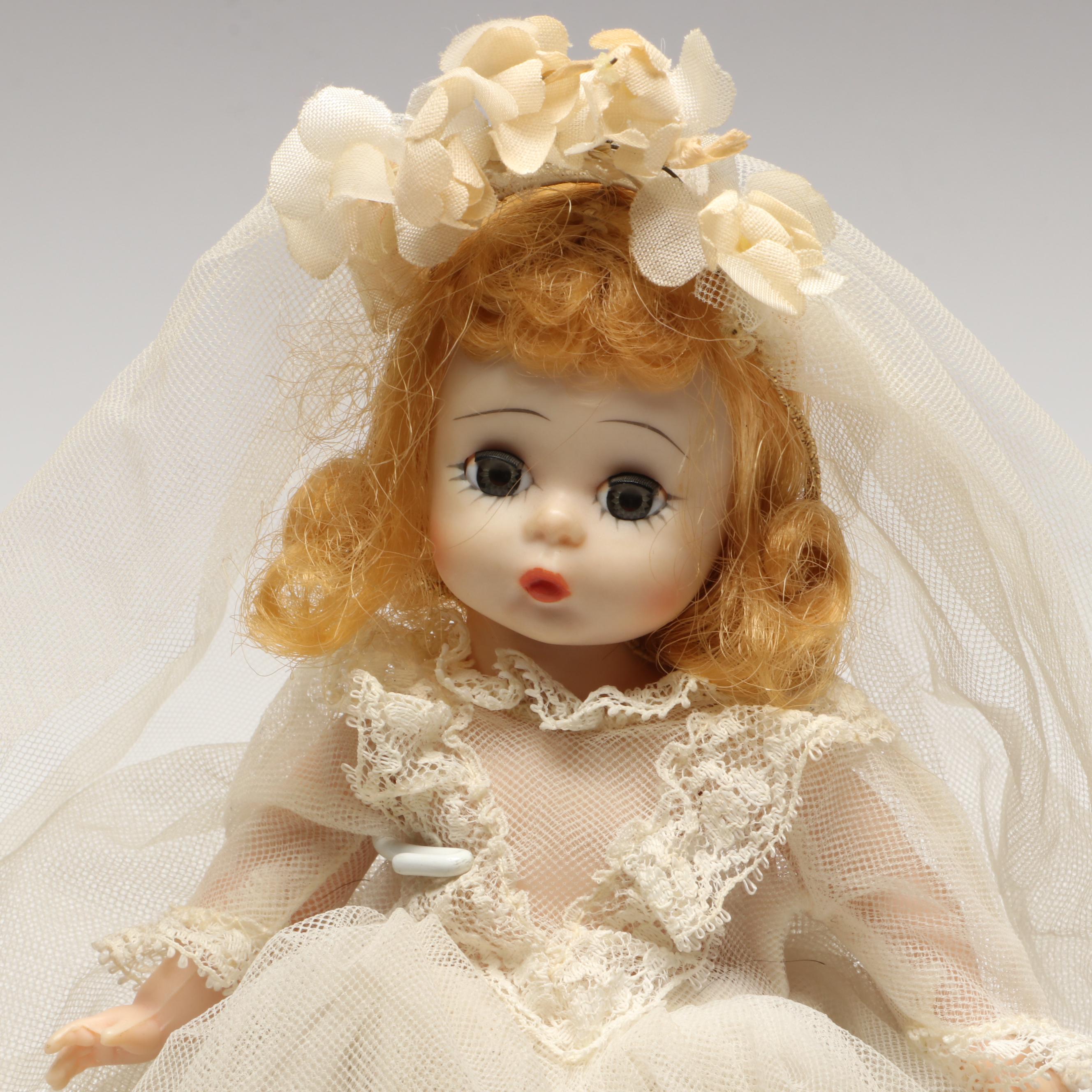 Madame Alexander "Bride," "Groom," "Bubbles," and More Dolls