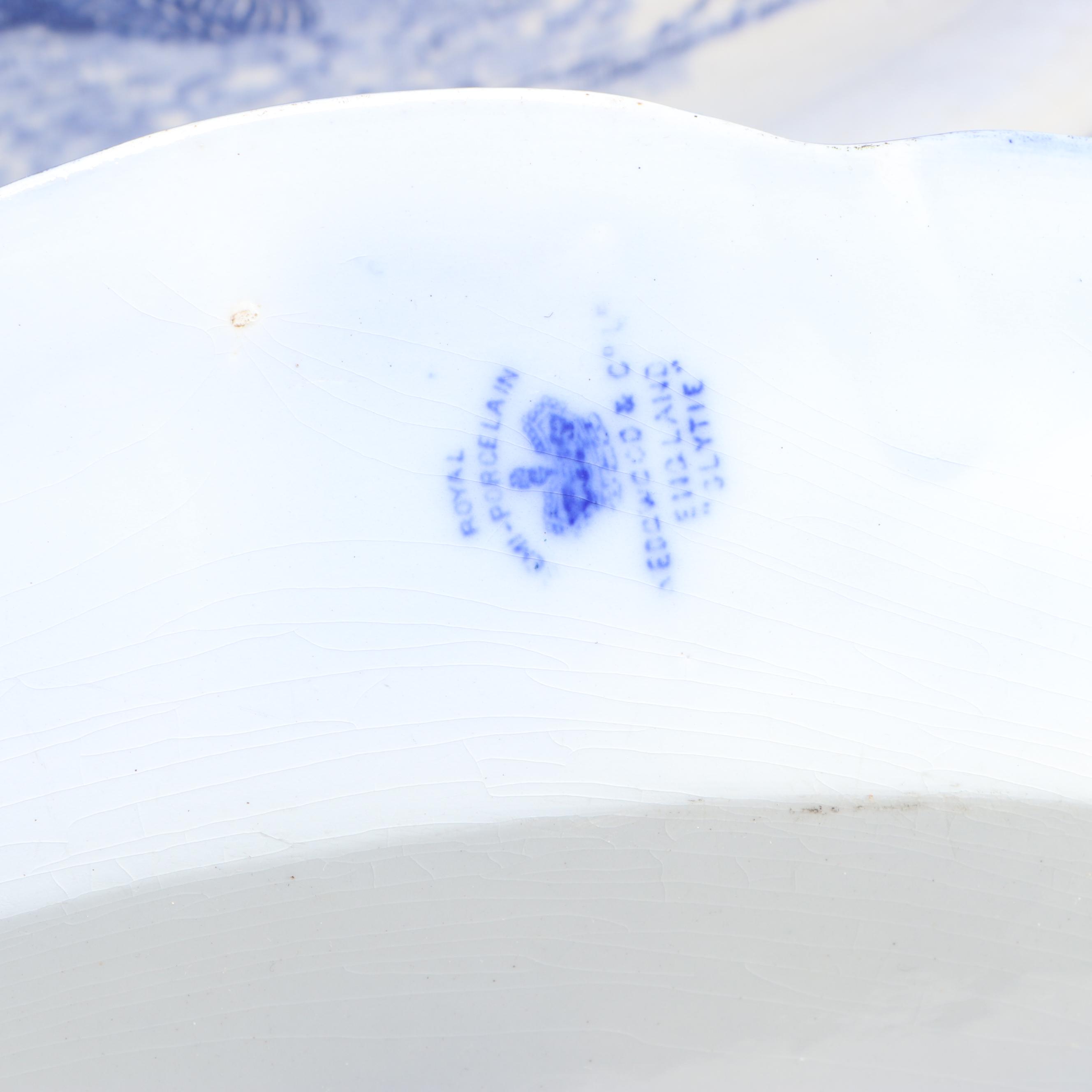 Wedgwood & Co. "Clytie" Semi-Porcelain Dinnerware and Salem China Turkey Platter