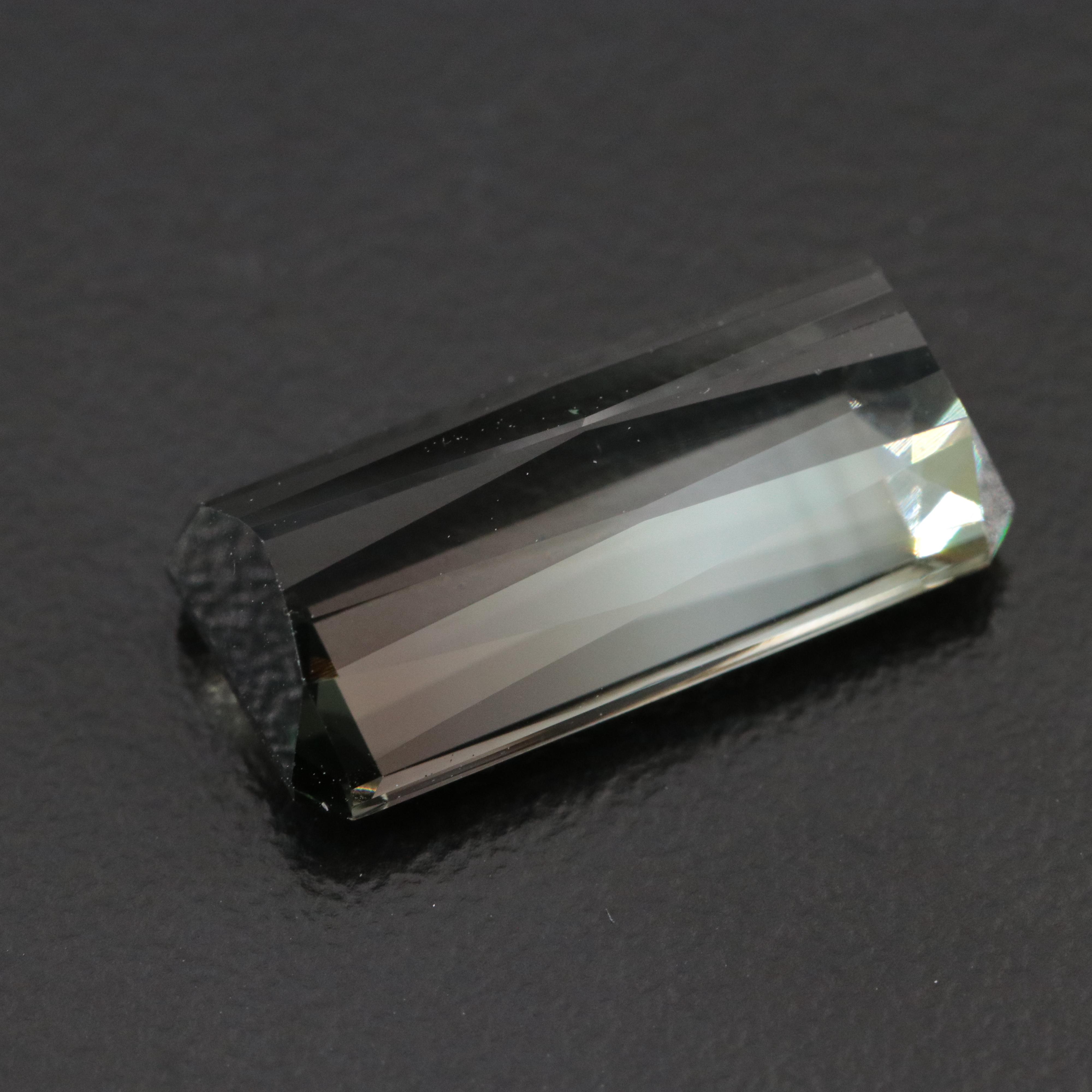 Loose 8.59 CT Parti-Colored Tourmaline