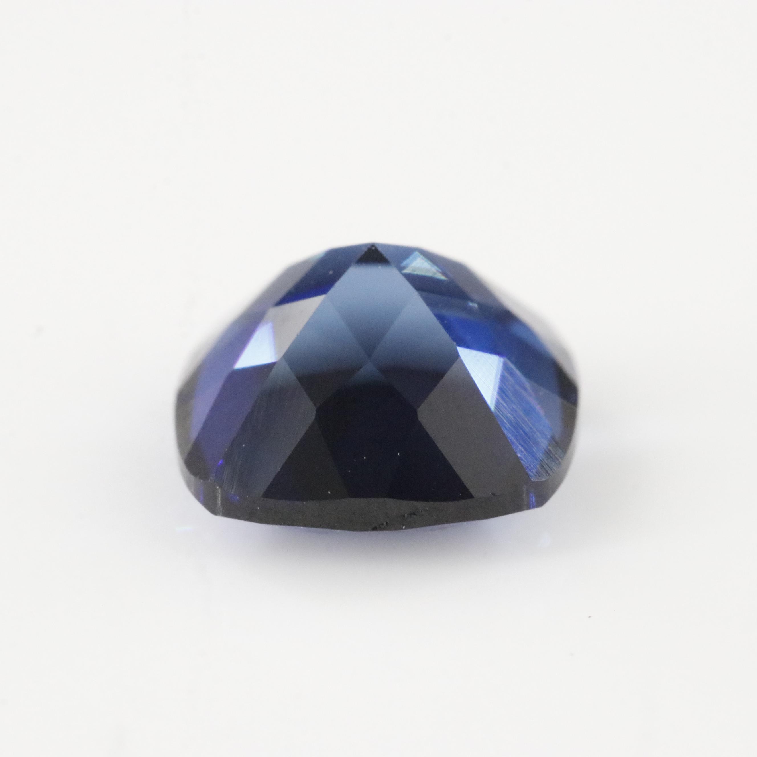 Loose 3.05 CT Lab Grown Sapphire