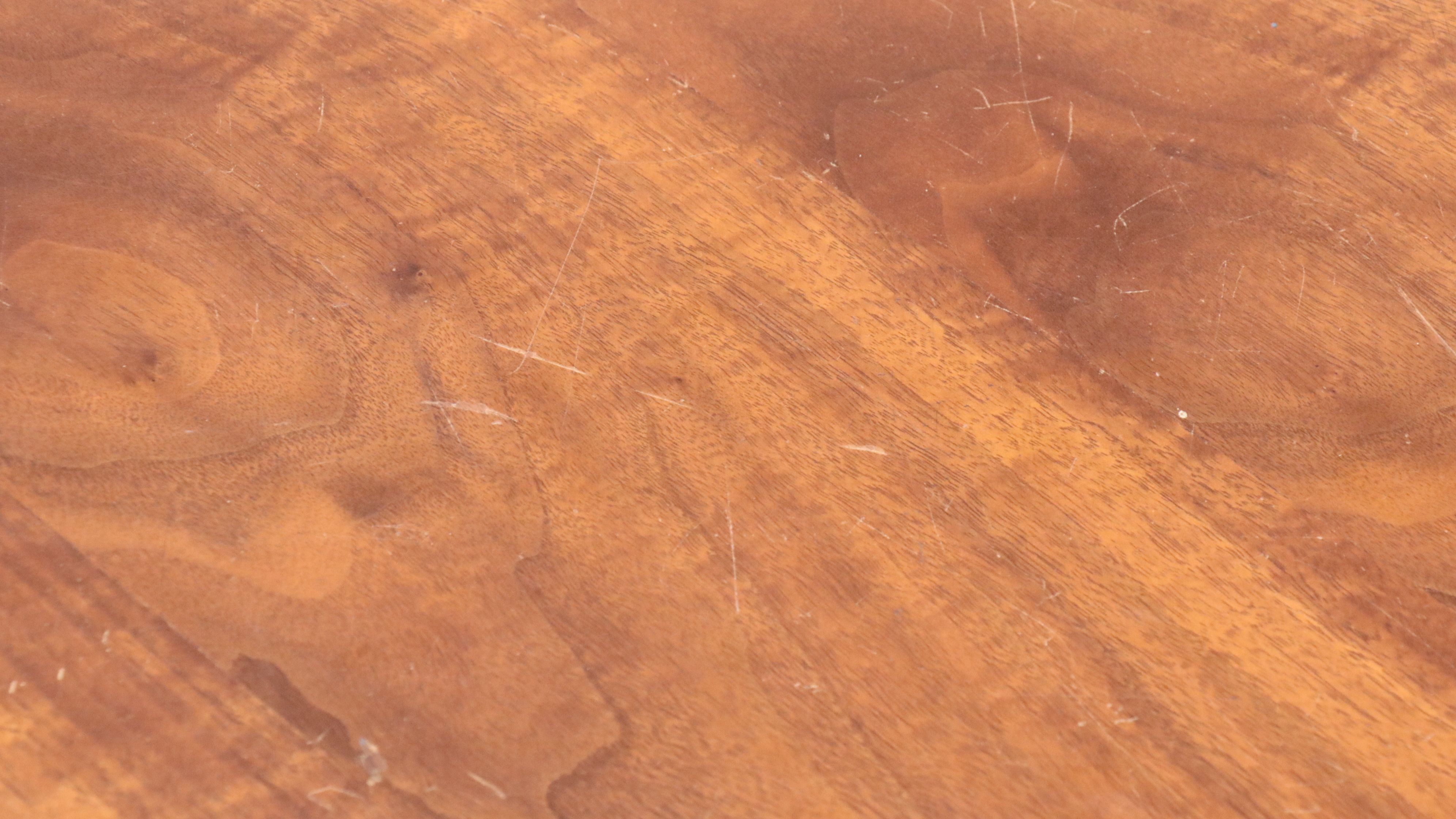 Lane Art Deco Style Waterfall Veneer Front Cedar Chest, Early to Mid-20th C.