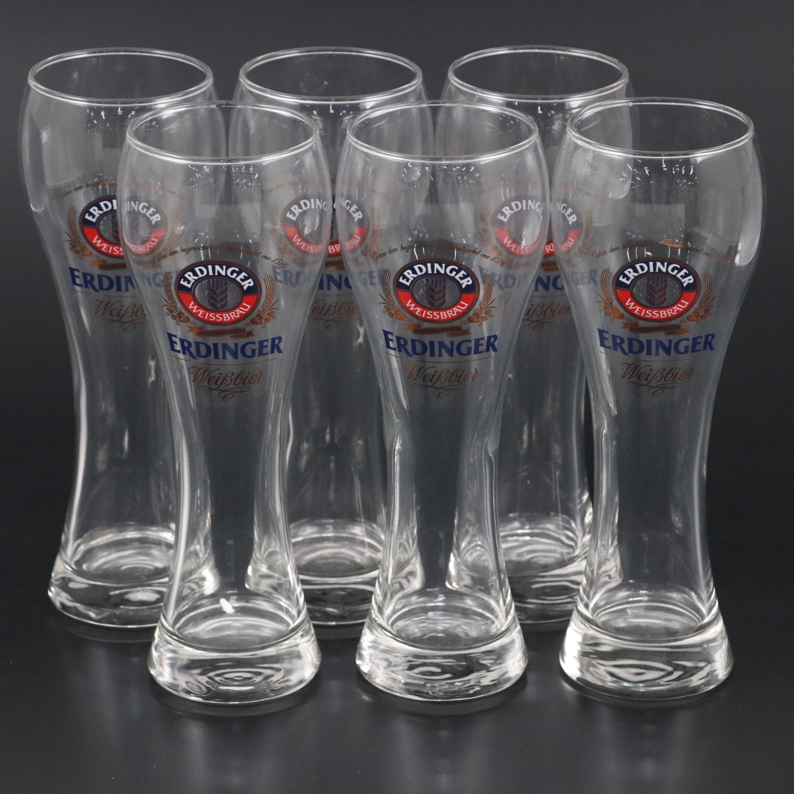Erdinger 0.5L Advertising Beer Glasses