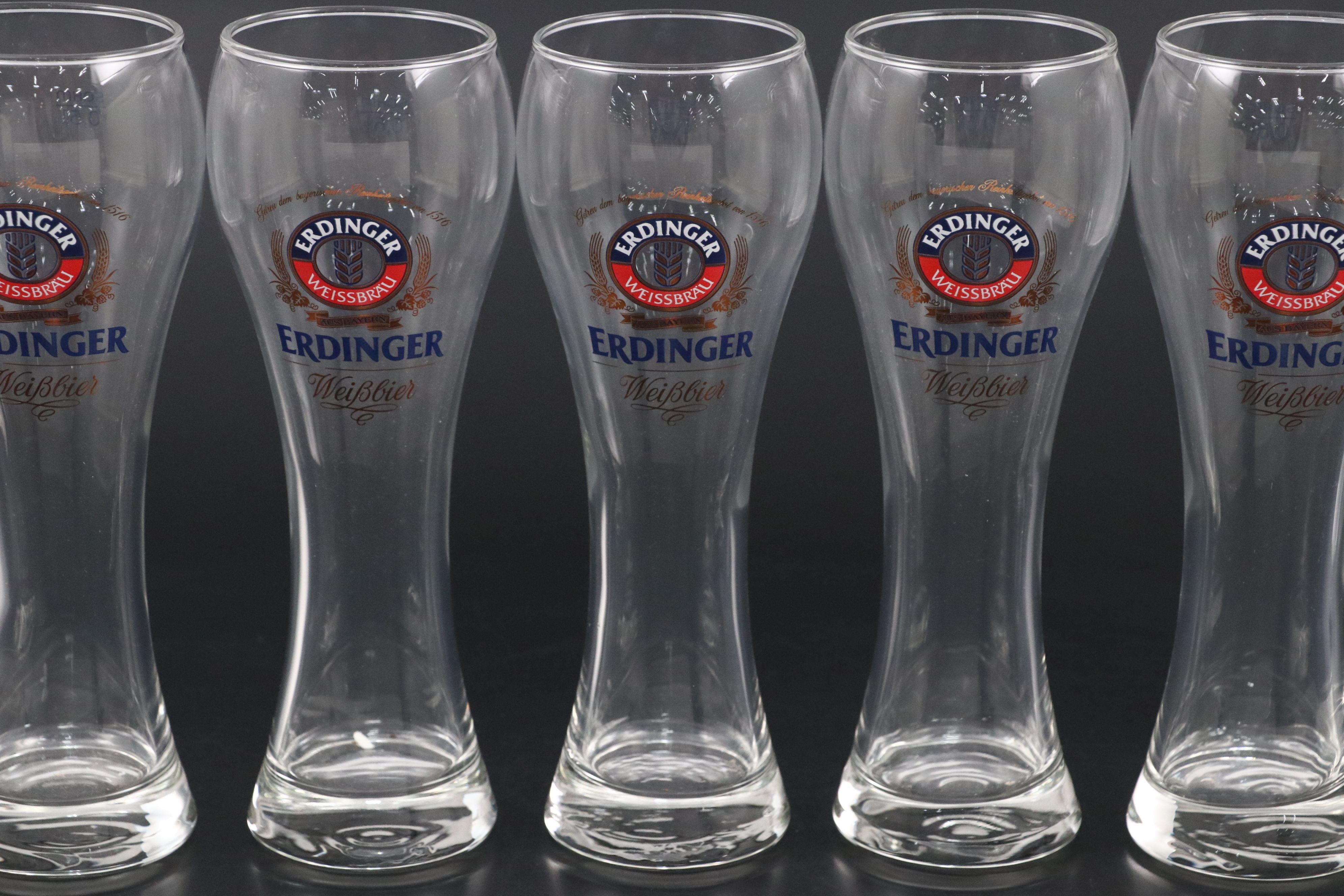 Erdinger 0.5L Advertising Beer Glasses