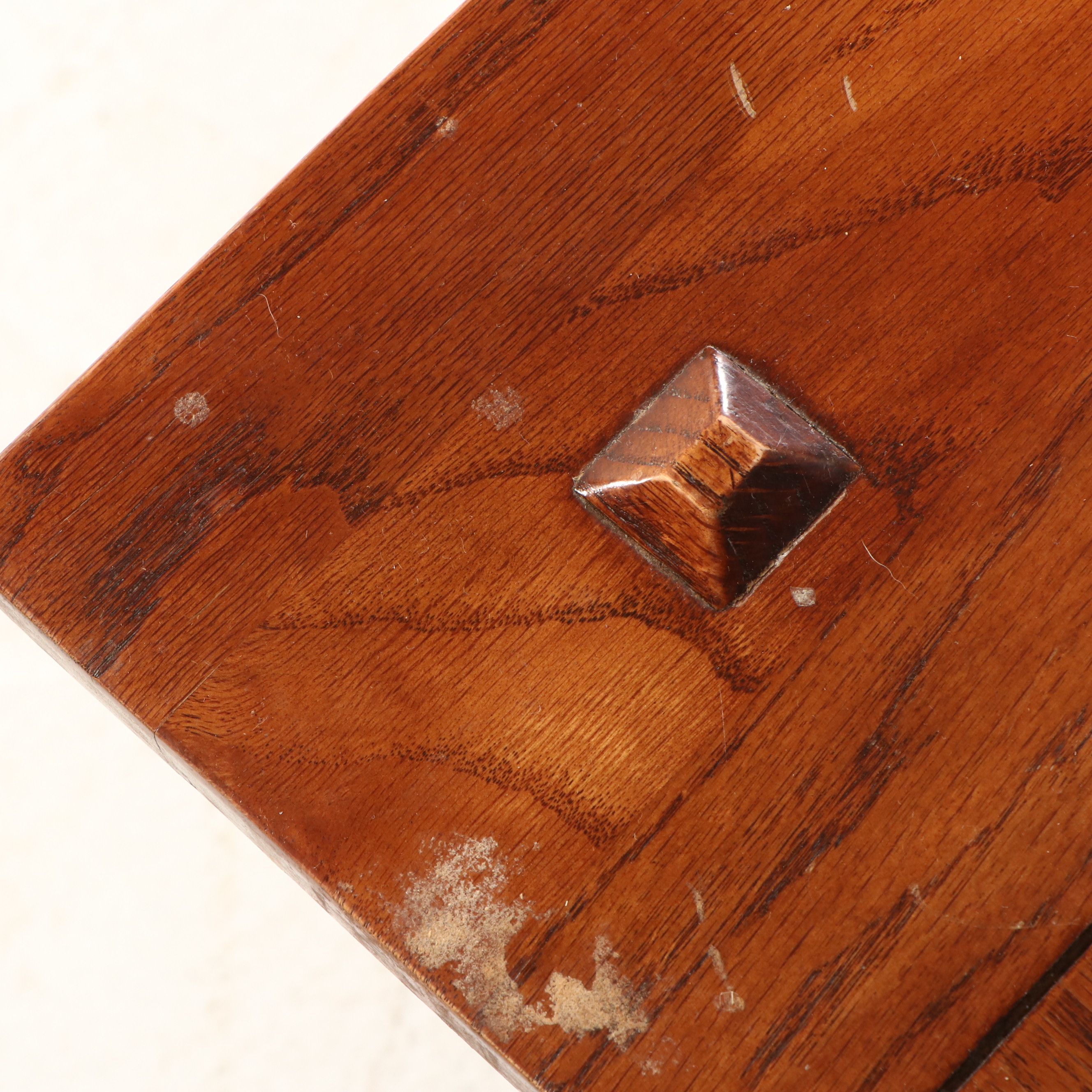 Arts & Crafts Style Oak Coffee Table