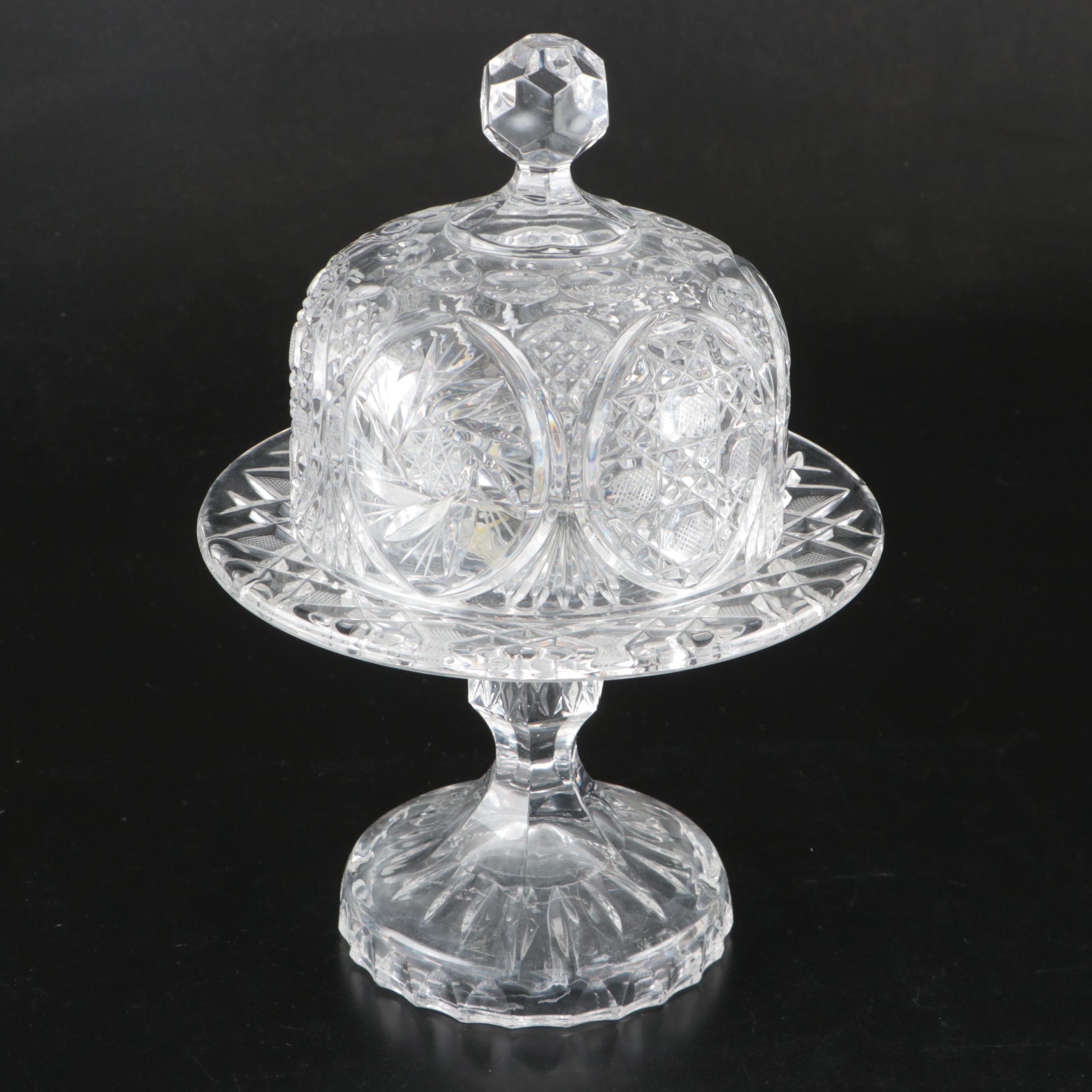 Waterford "Glandore" Vase with Other Glass Table Accessories