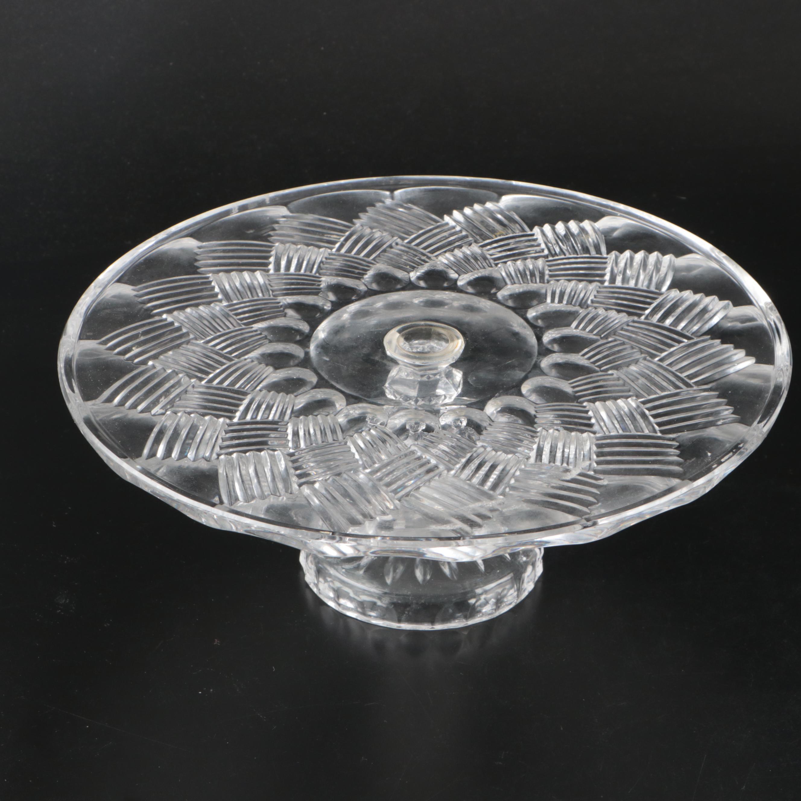 Waterford "Glandore" Vase with Other Glass Table Accessories