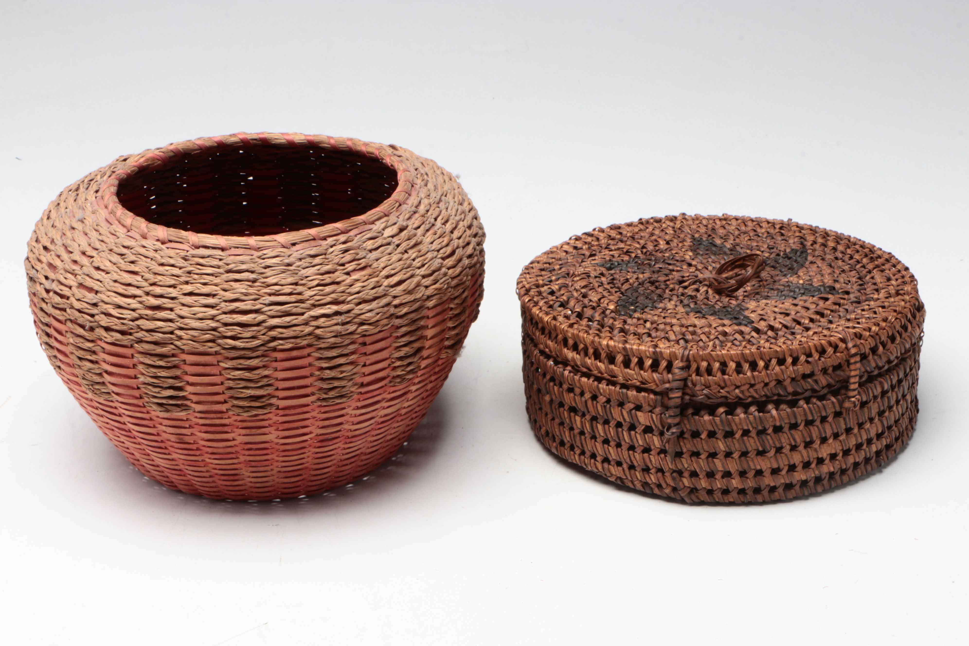 Central American Indigenous Hand-Woven and Other Coiled Baskets