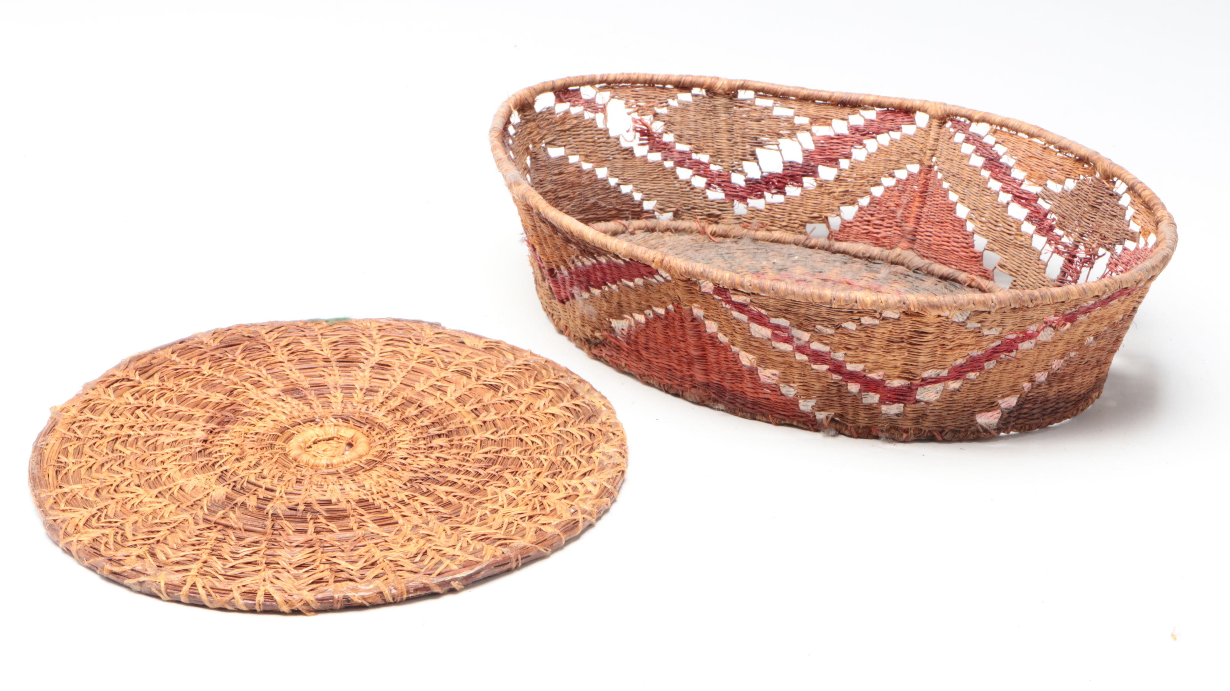 Central American Indigenous Hand-Woven and Other Coiled Baskets