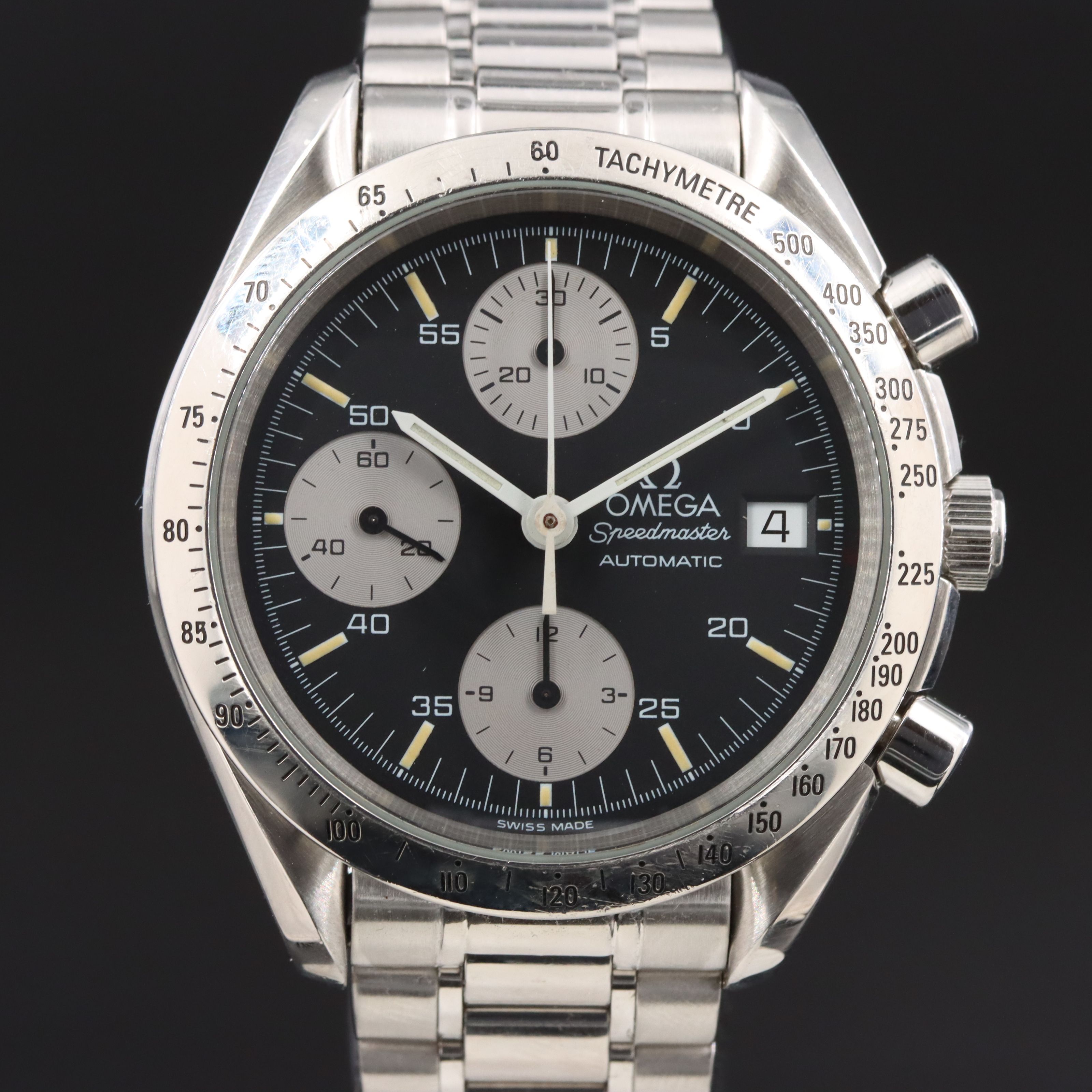 Omega Speedmaster Date 39mm Steel Automatic Watch