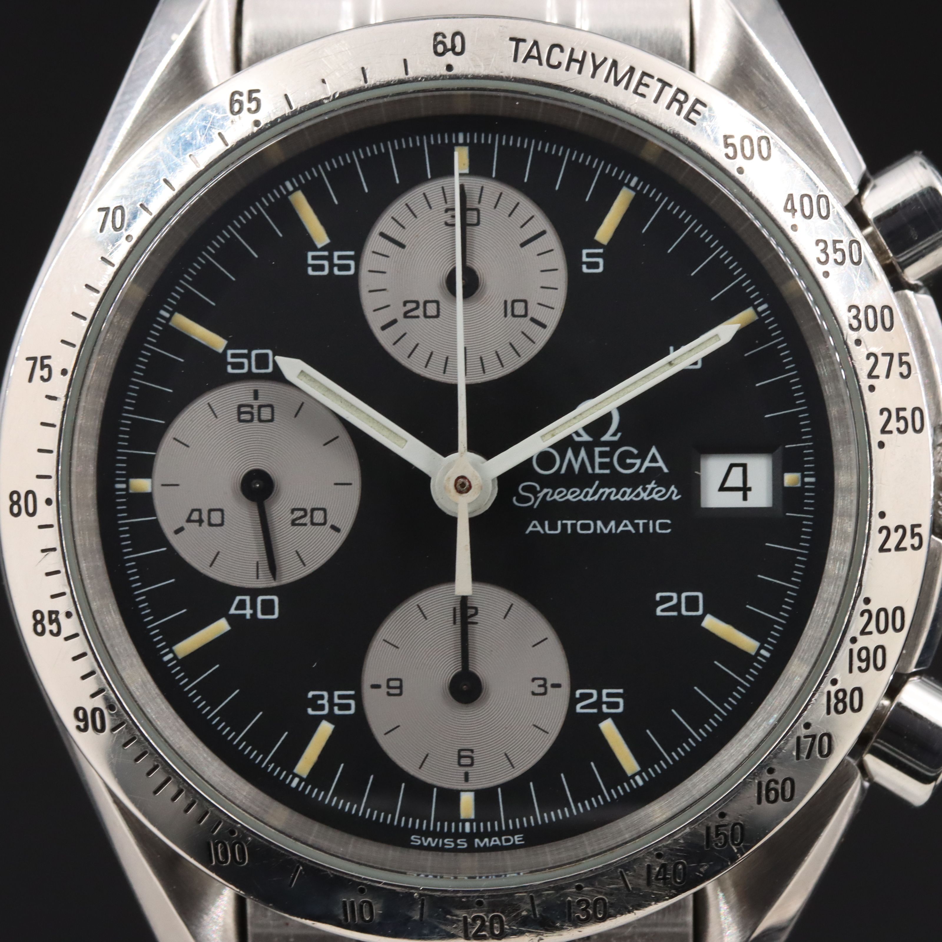 Omega Speedmaster Date 39mm Steel Automatic Watch