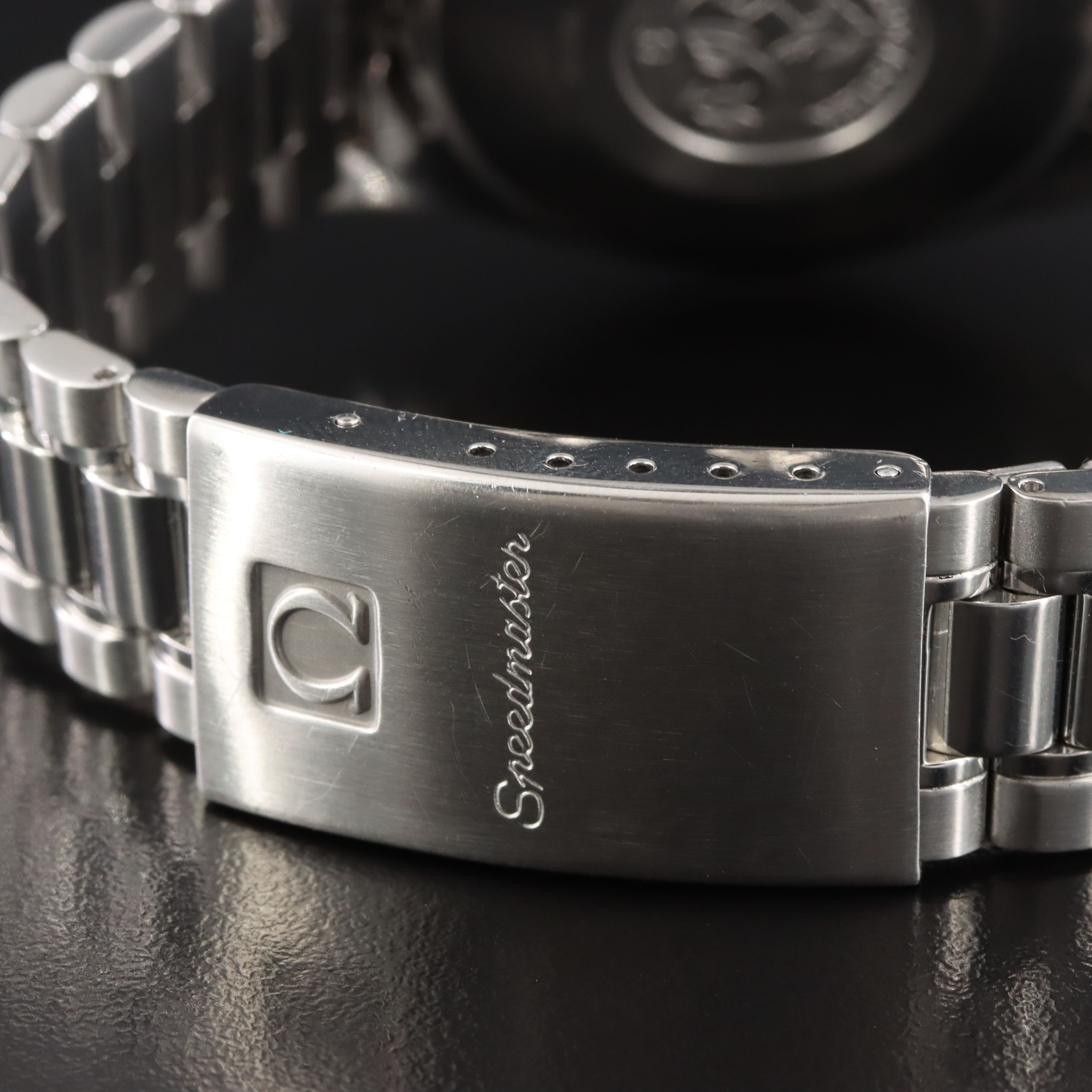 Omega Speedmaster Date 39mm Steel Automatic Watch