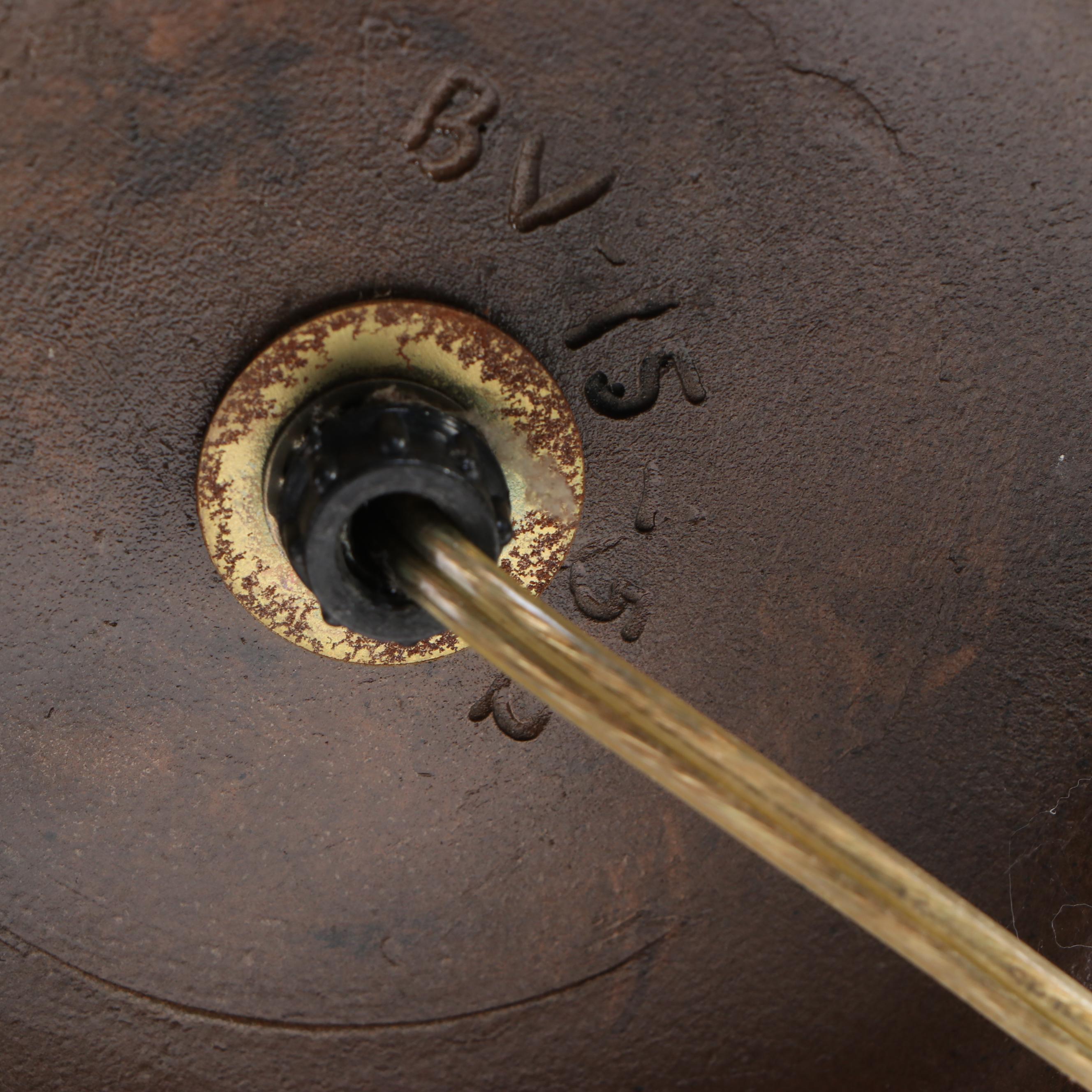 East Asian Cranes on Porcelain Ginger Jar Table Lamp, Scalloped Silk Shade