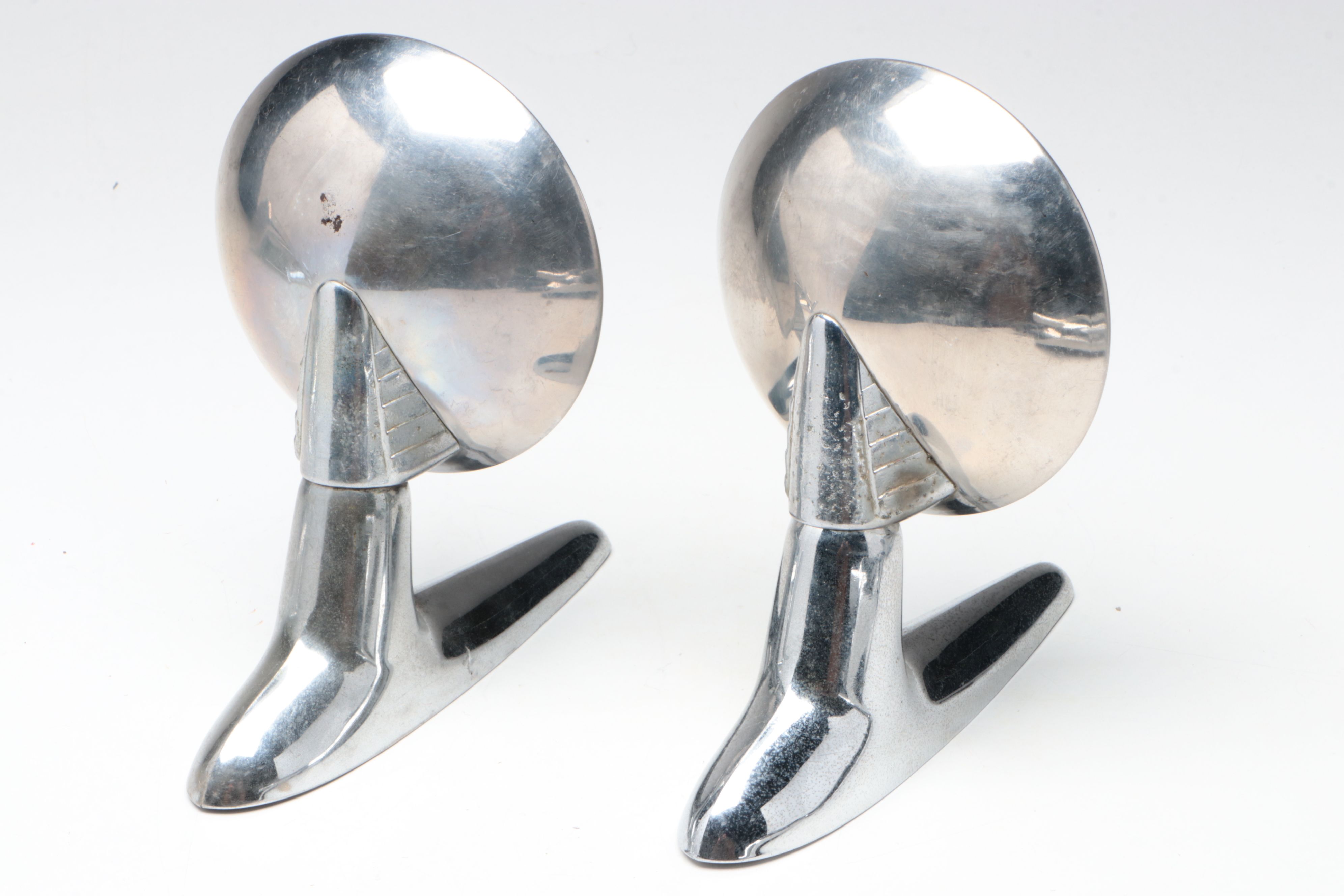 Ford, Chevrolet and Other Vintage Chrome Hood Ornaments and Side Mirrors