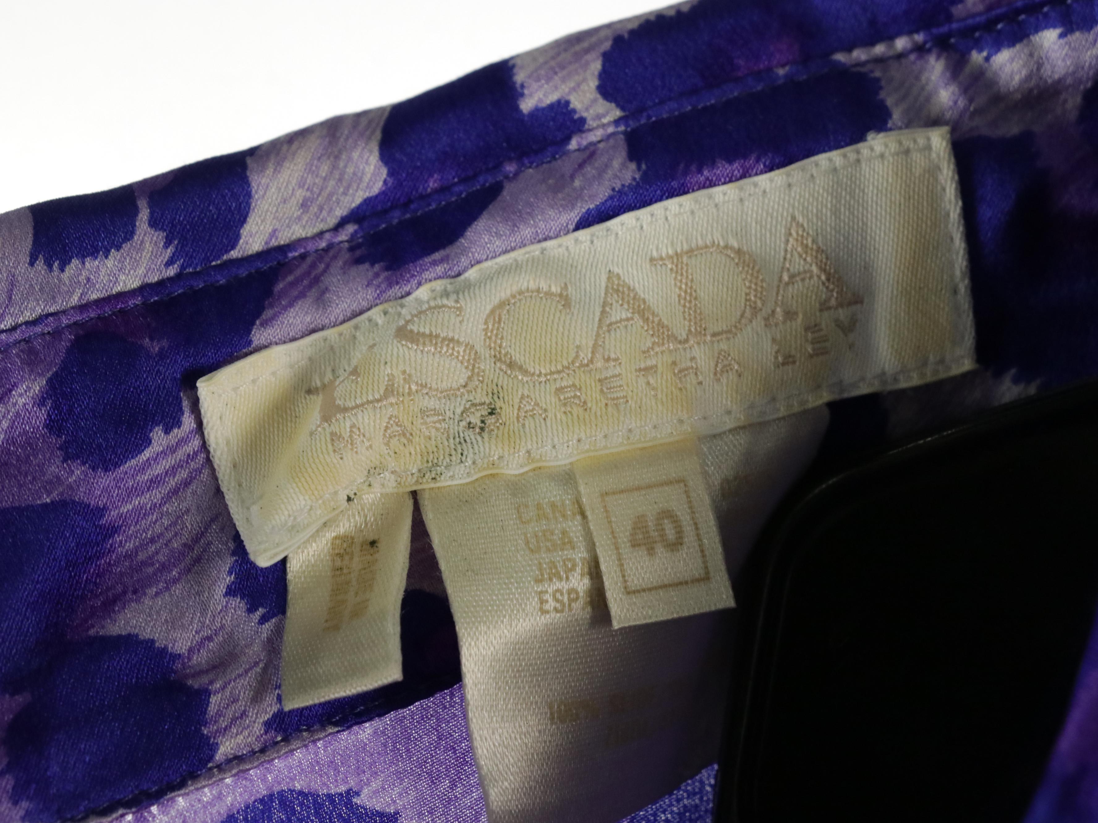 Escada Silk Printed Blouse, Black Wool Blend Skirts, Wool Blazer & Pink Sweater