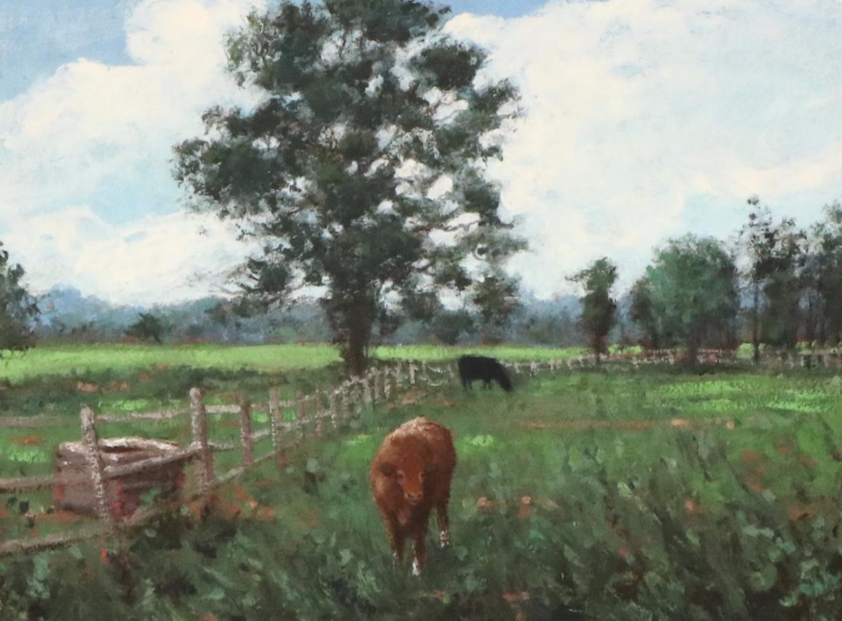 Eric Franke Oil Painting "Kentucky Pasture"