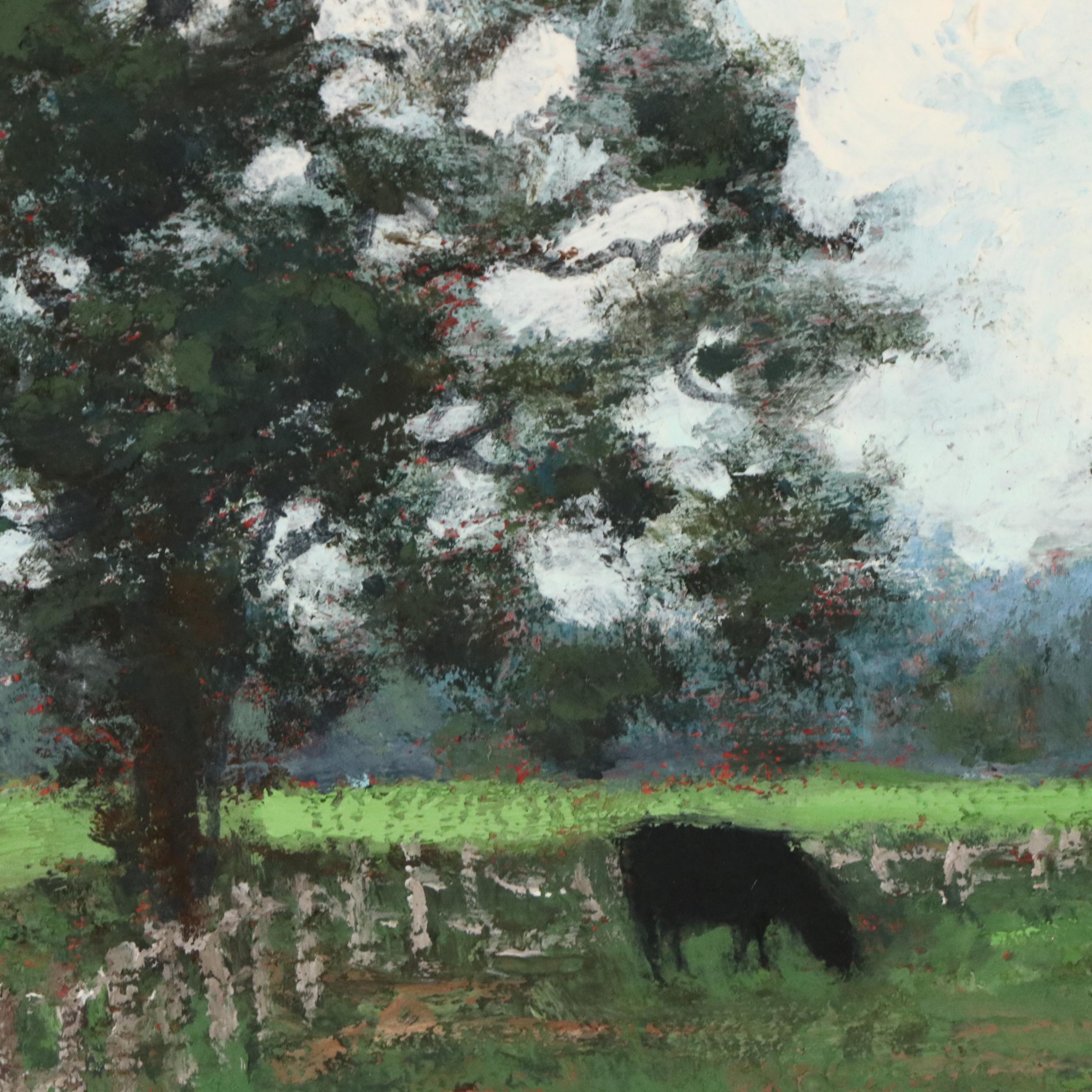 Eric Franke Oil Painting "Kentucky Pasture"