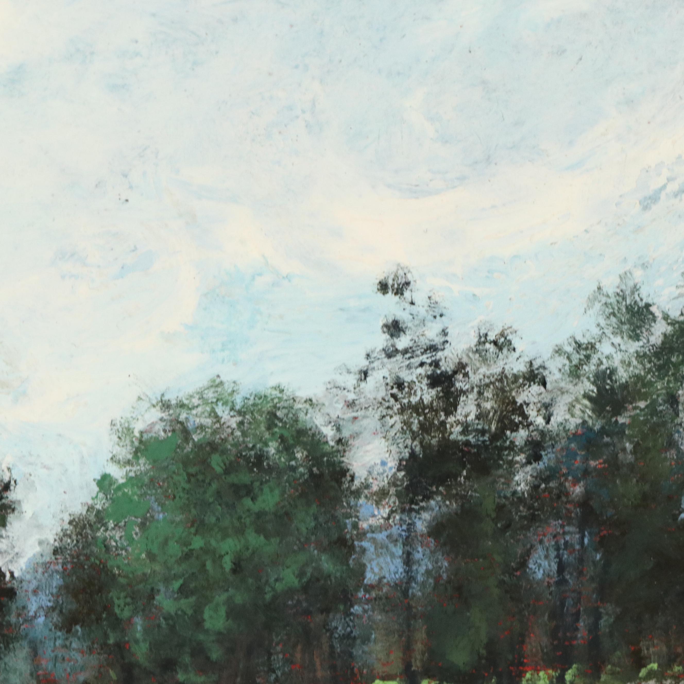 Eric Franke Oil Painting "Kentucky Pasture"