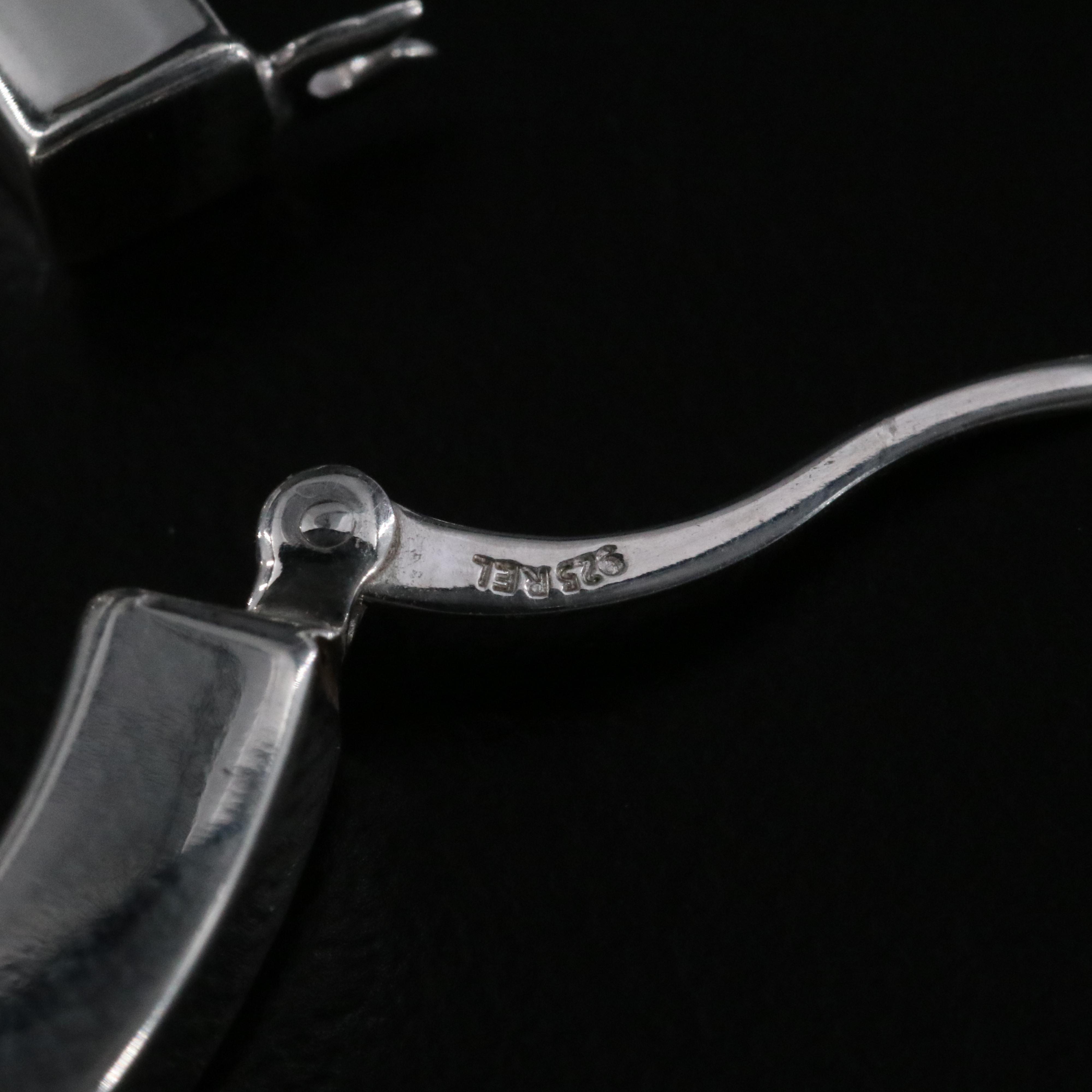 Sterling Hoop Earrings