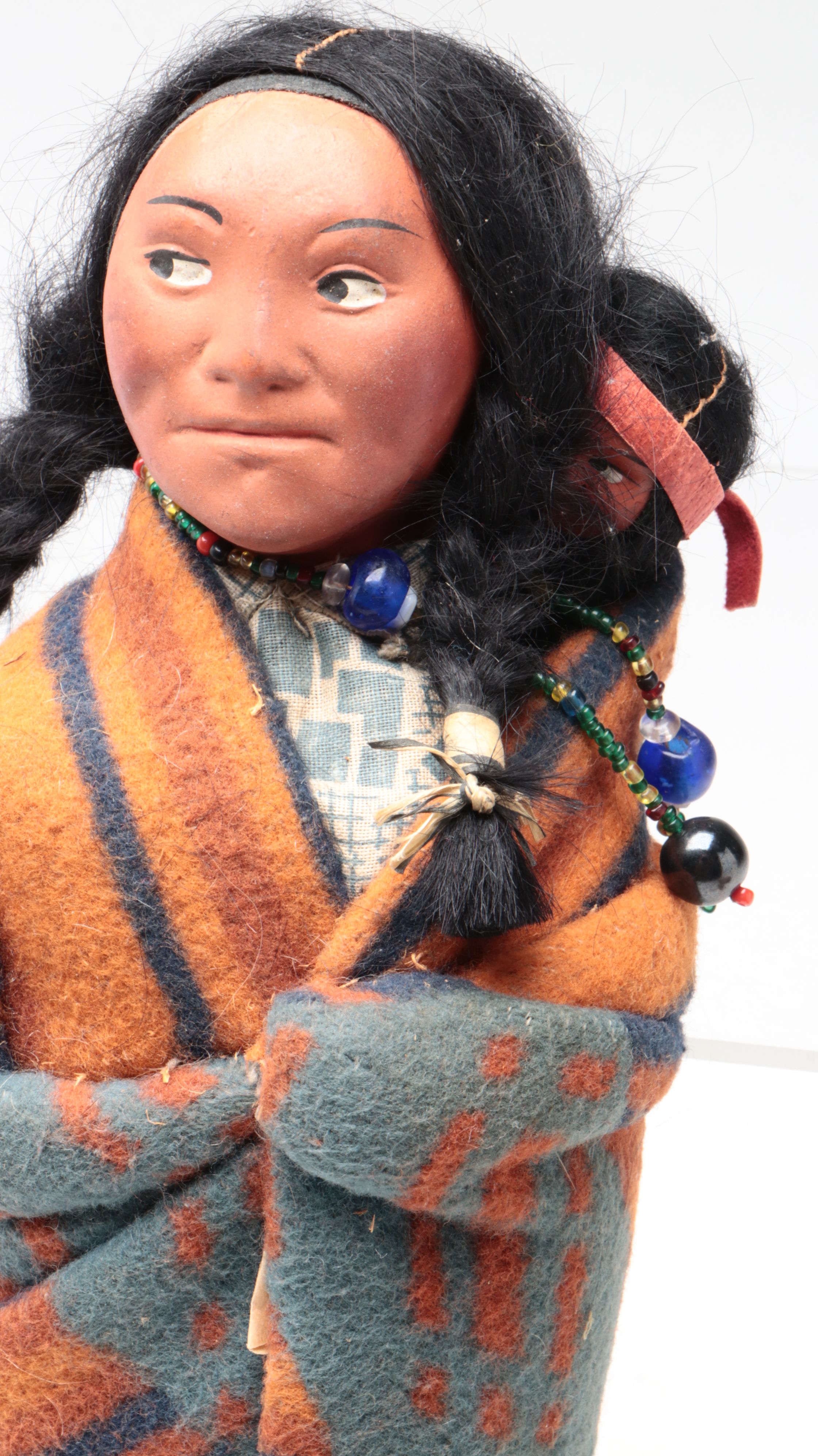 Skookum Native American Style Composite Dolls, Early 20th Century
