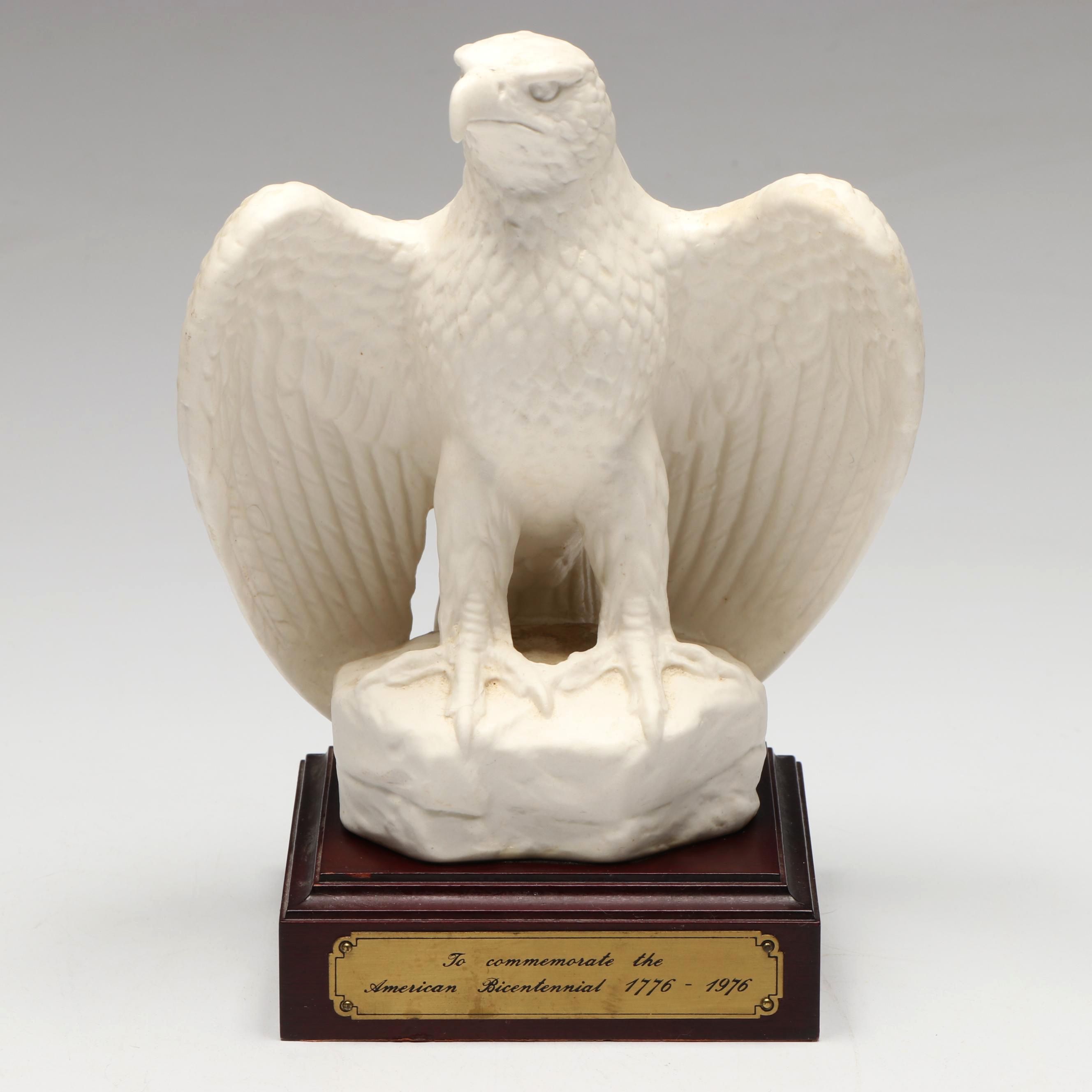 Goebel Commemorative American Bicentennial Porcelain Bald Eagle Figurine