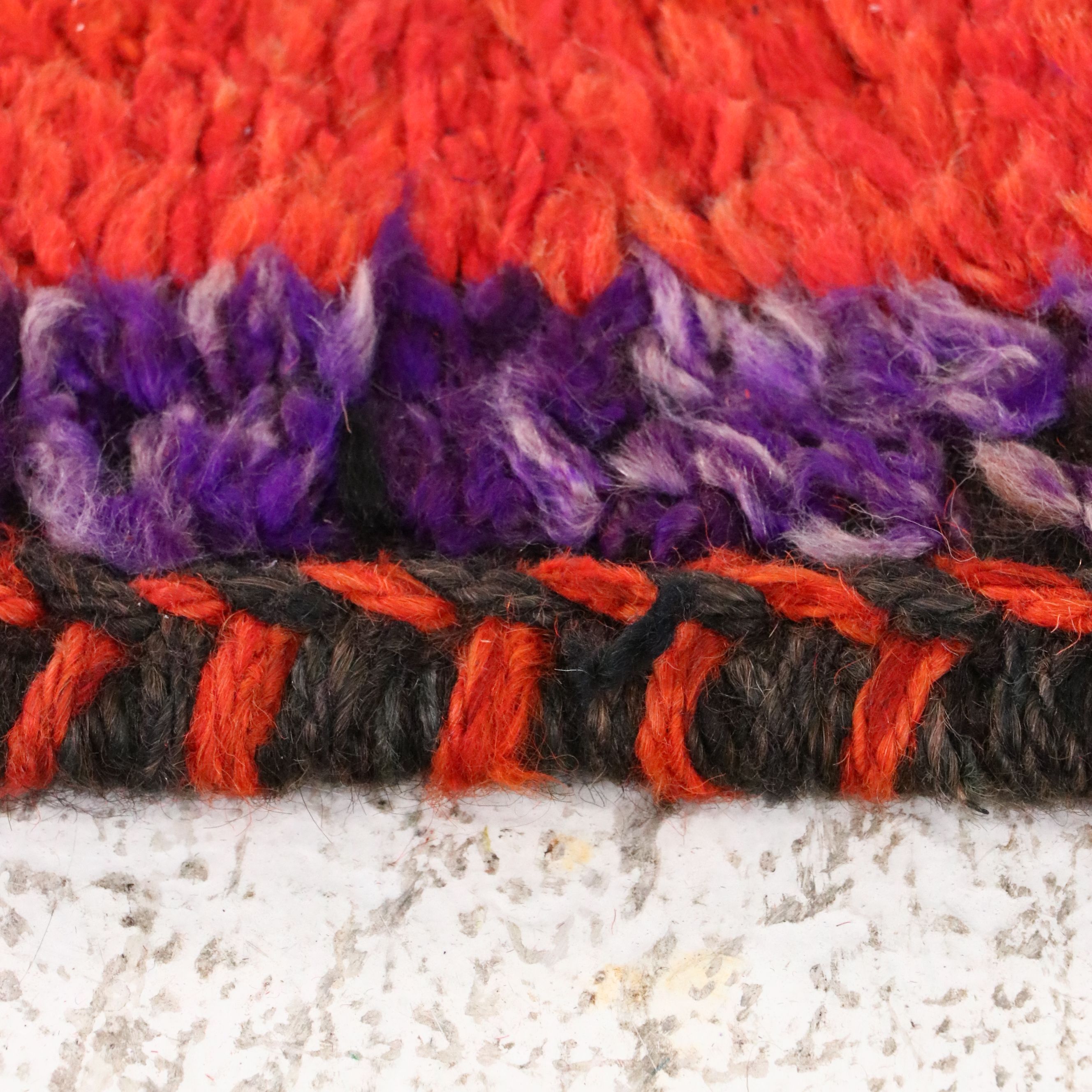 3'6 x 10'9 Hand-Knotted Turkish Village Long Rug