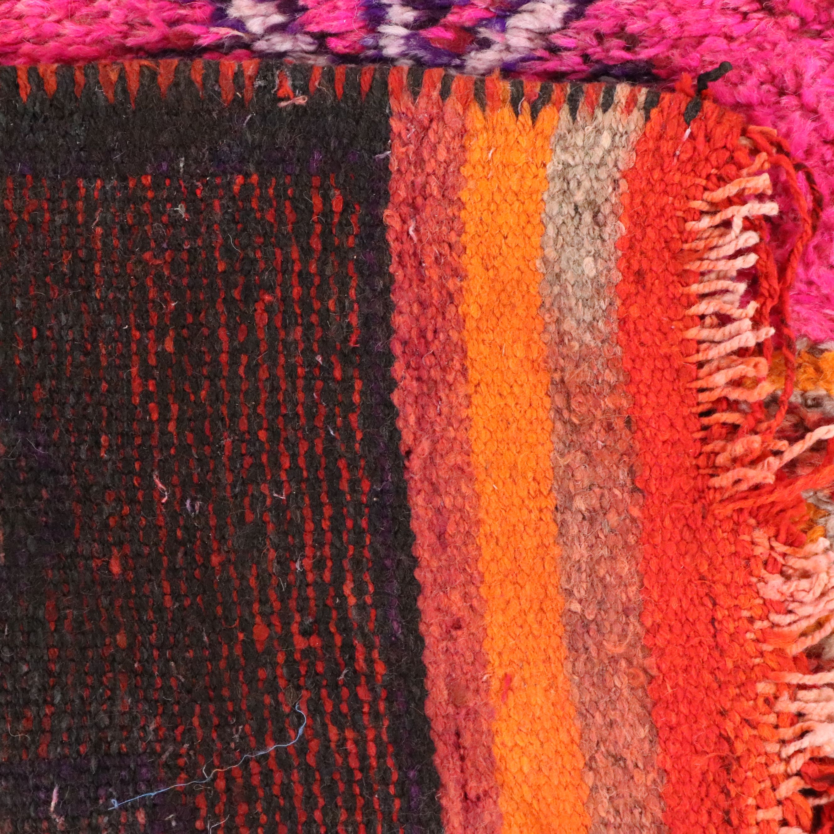 3'6 x 10'9 Hand-Knotted Turkish Village Long Rug