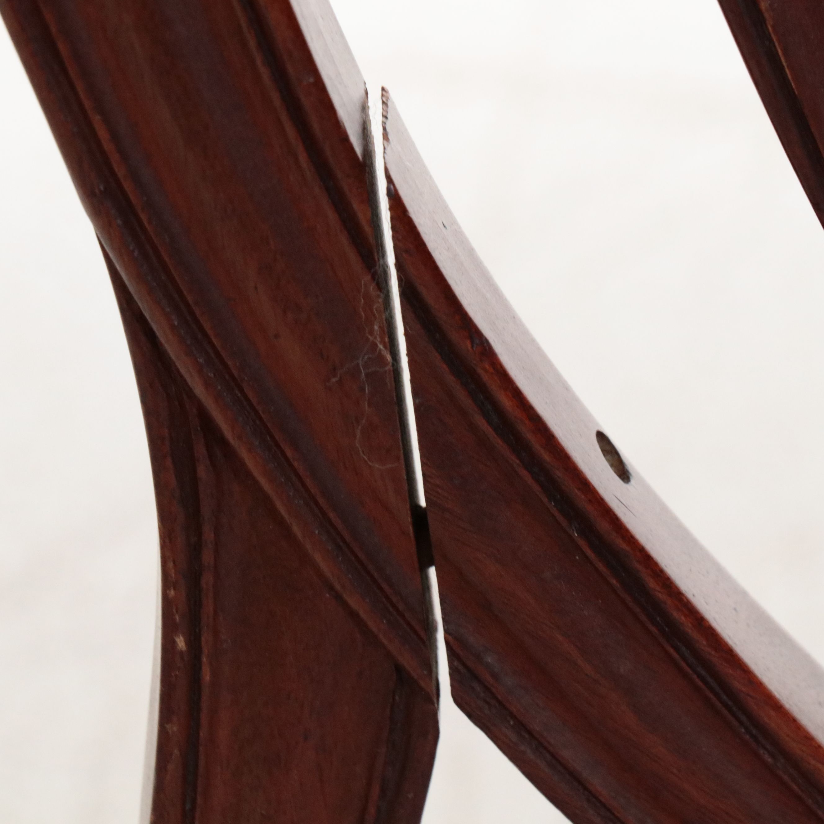 Set of Eight Hepplewhite Style Mahogany Shield Back Chairs, 20th Century