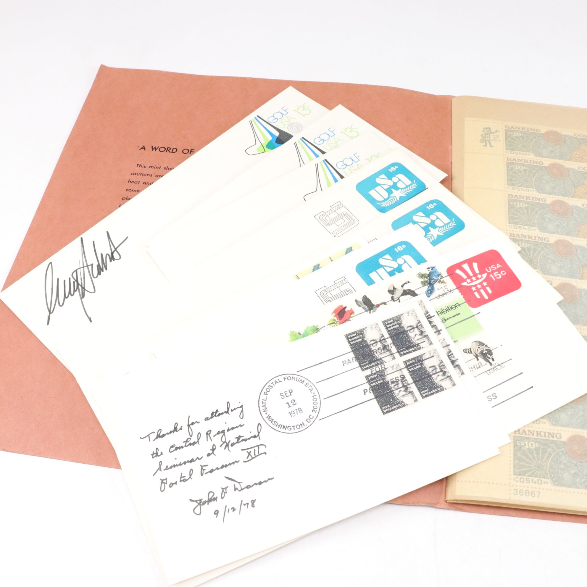 U.S. Postal Service Inauguration Day Presidential Stamps & More