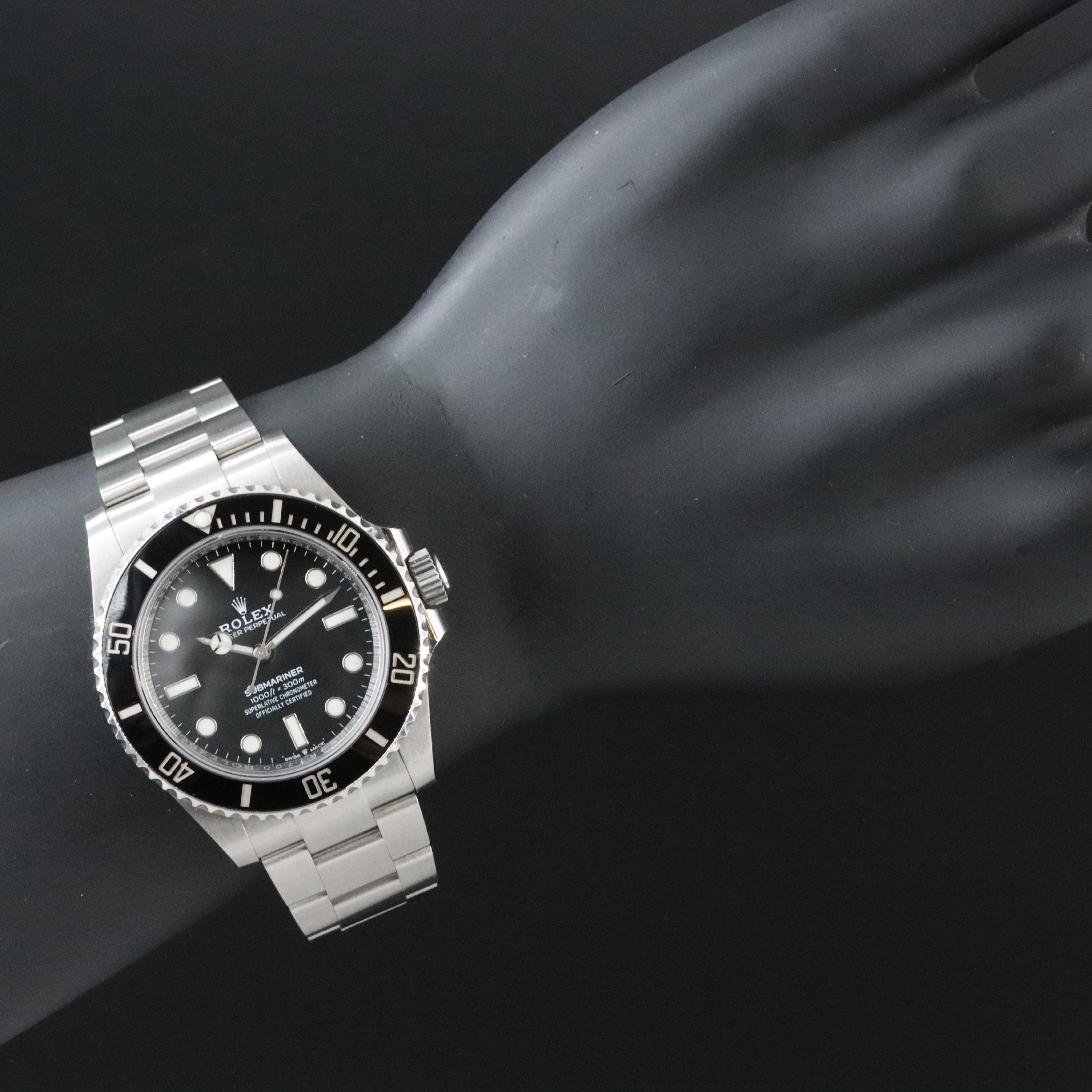 Rolex Submariner No-Date 41mm 124060 Watch